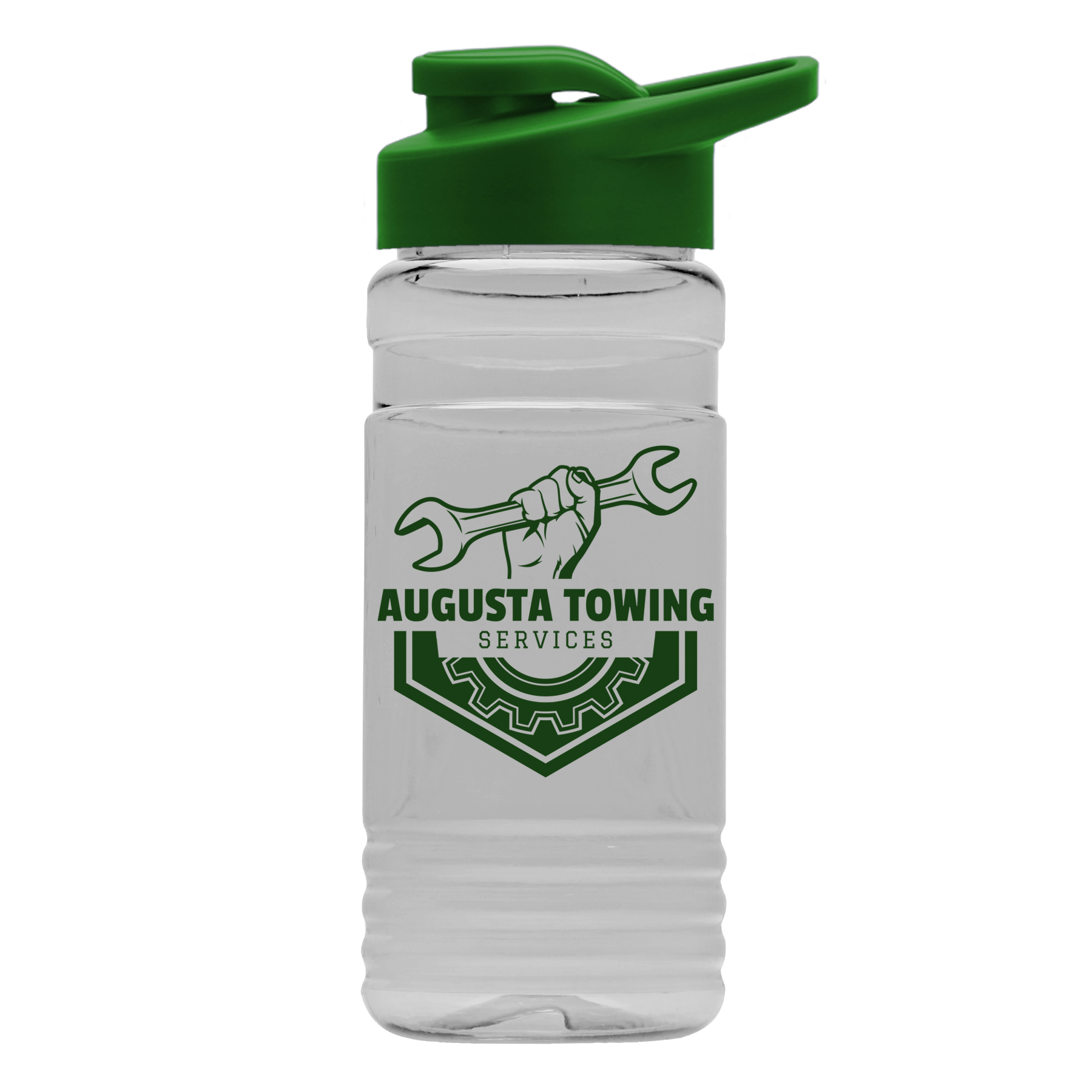 20 oz. Clear Sports Bottle with Drink-Thru 3