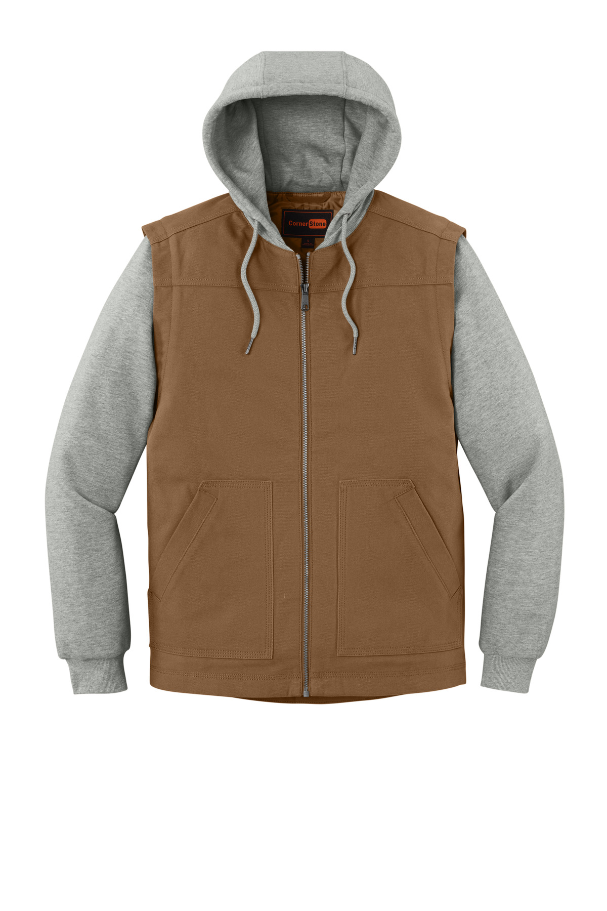 CornerStone Duck Fleece Full-Zip Hooded Jacket CSJ42 7