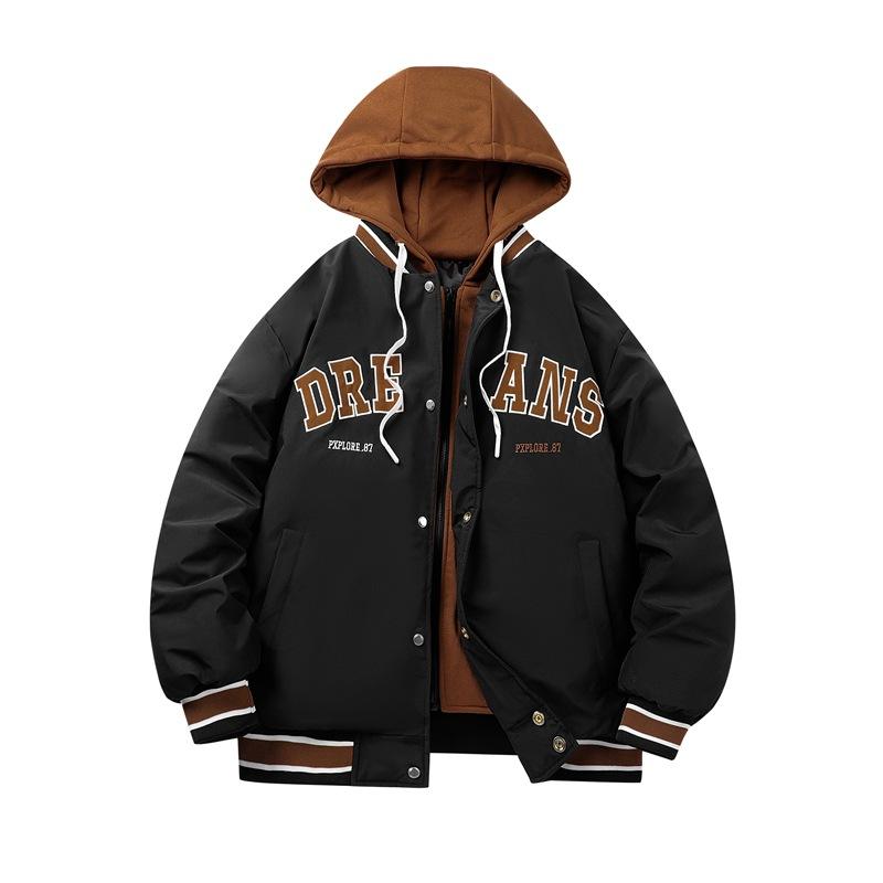 High-End Custom Genuine or Vegan Leather Varsity Letterman and Leather Jackets 16