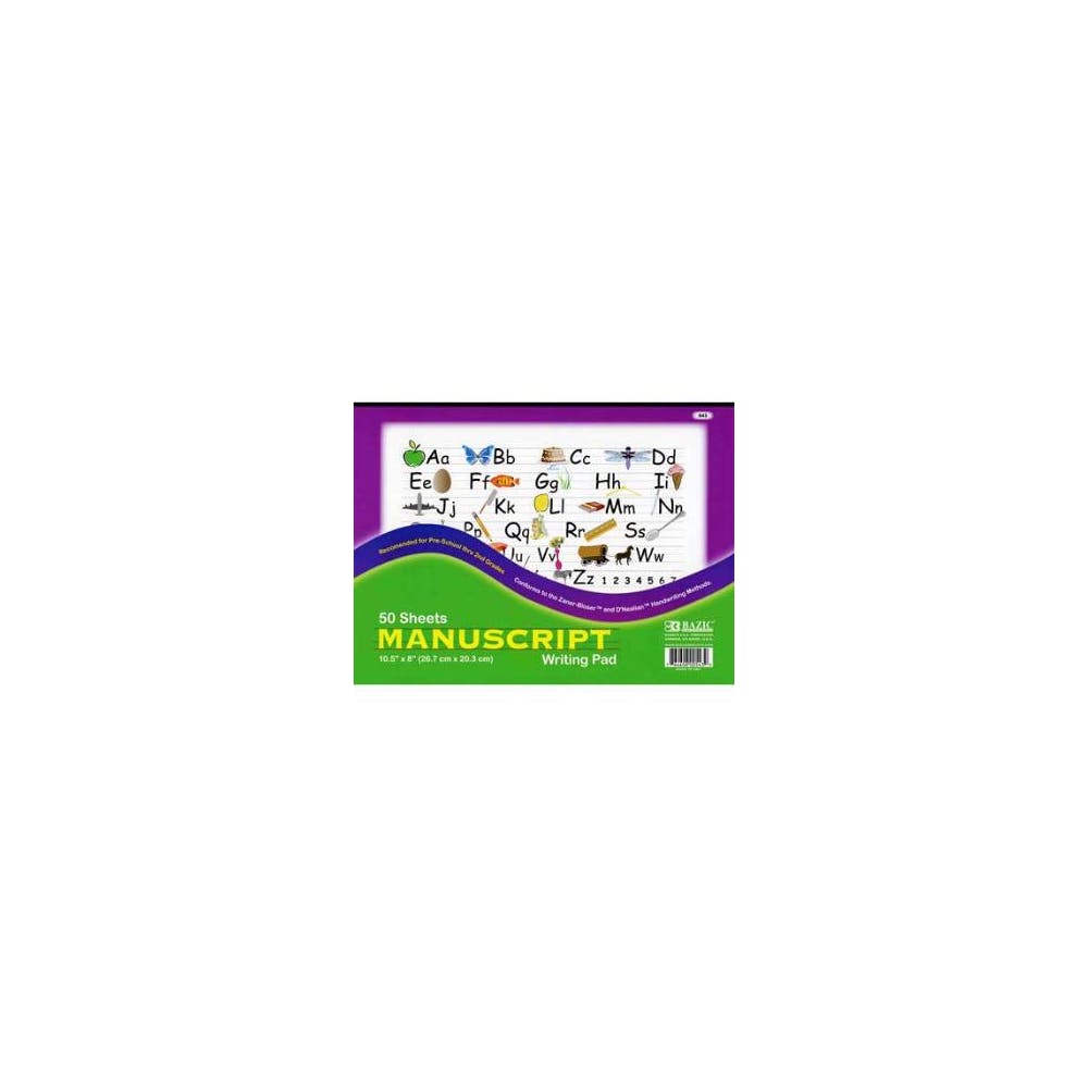 Manuscript Writing Pad - 50 Sheets 1