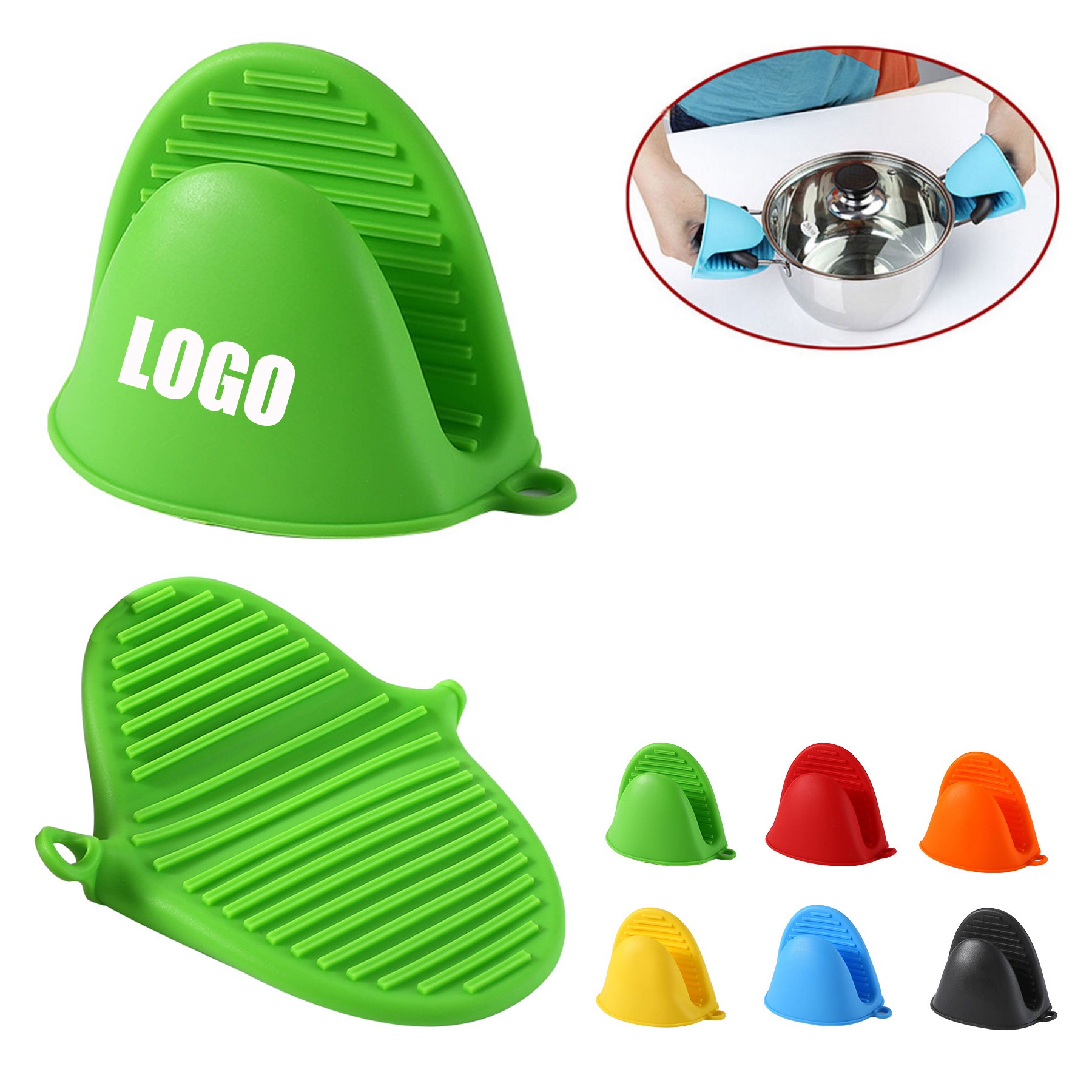 Heat Resistant Silicone Finger Clip