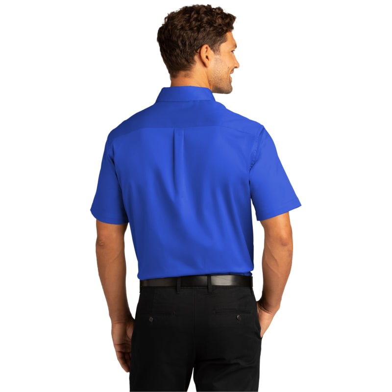 Port Authority Short Sleeve SuperPro React Twill Shirt. 62