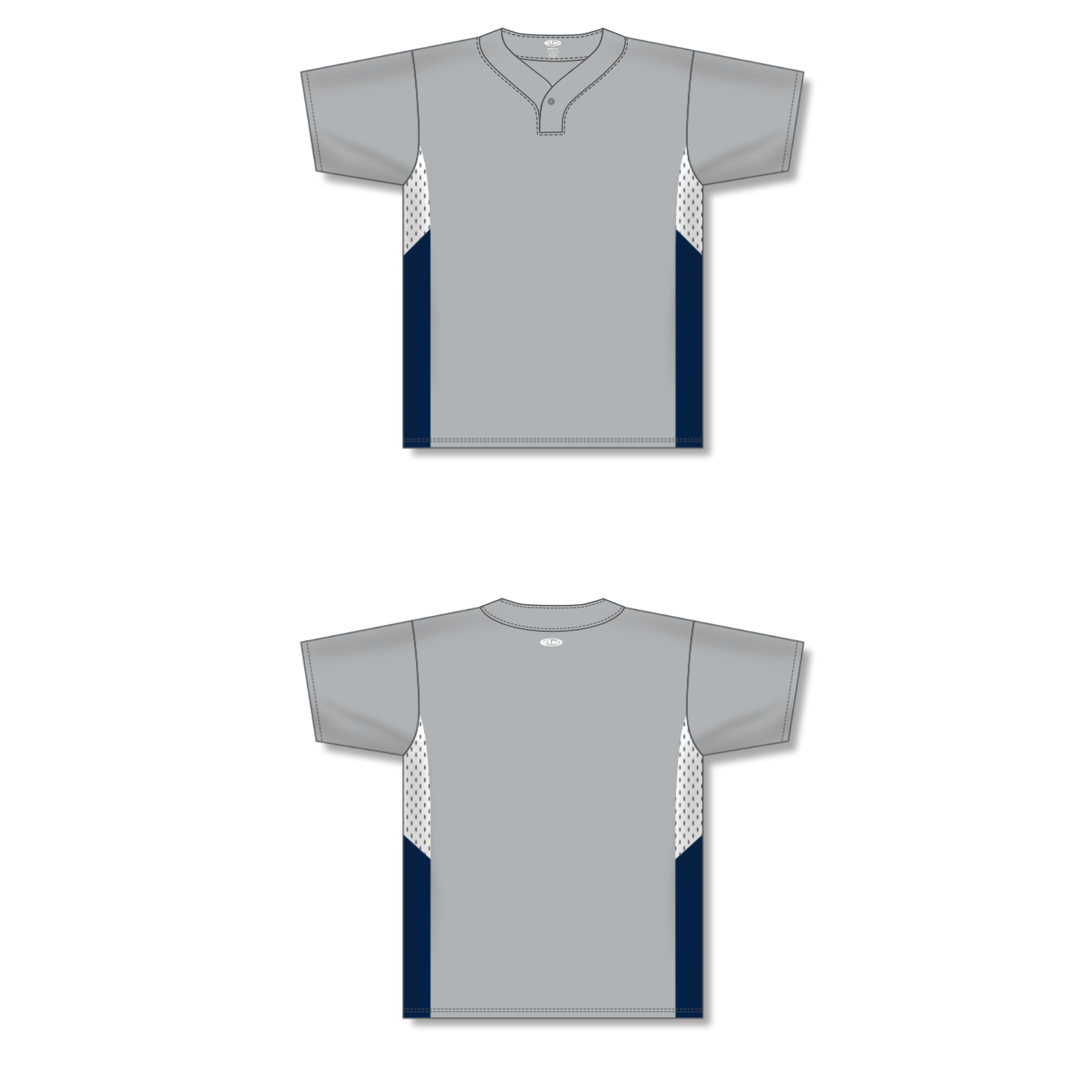 One Button Baseball Jerseys BA1763-G01 49