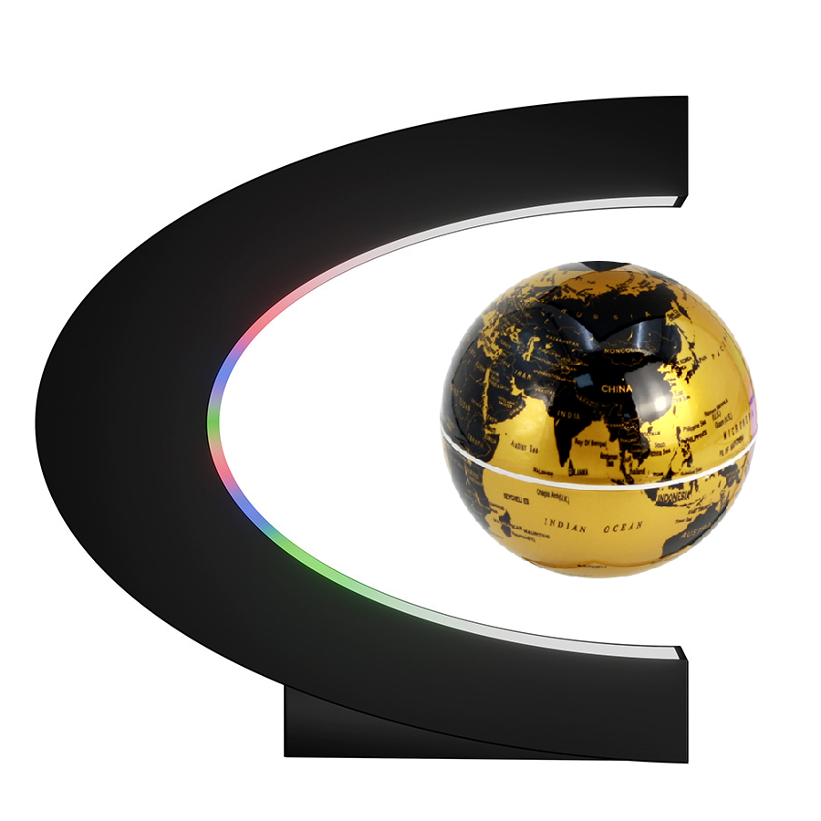 Illuminated Magnetic Levitating Globe 3