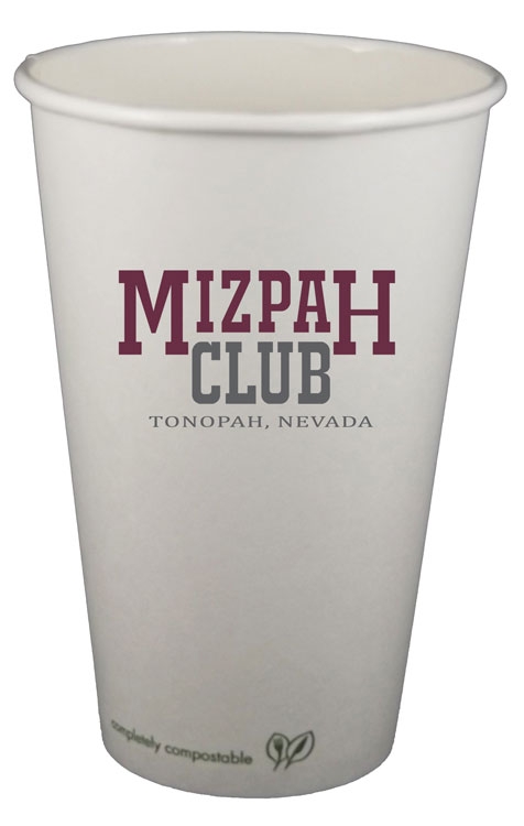 16 oz. Eco-Friendly Compostable Paper Hot Cup 2