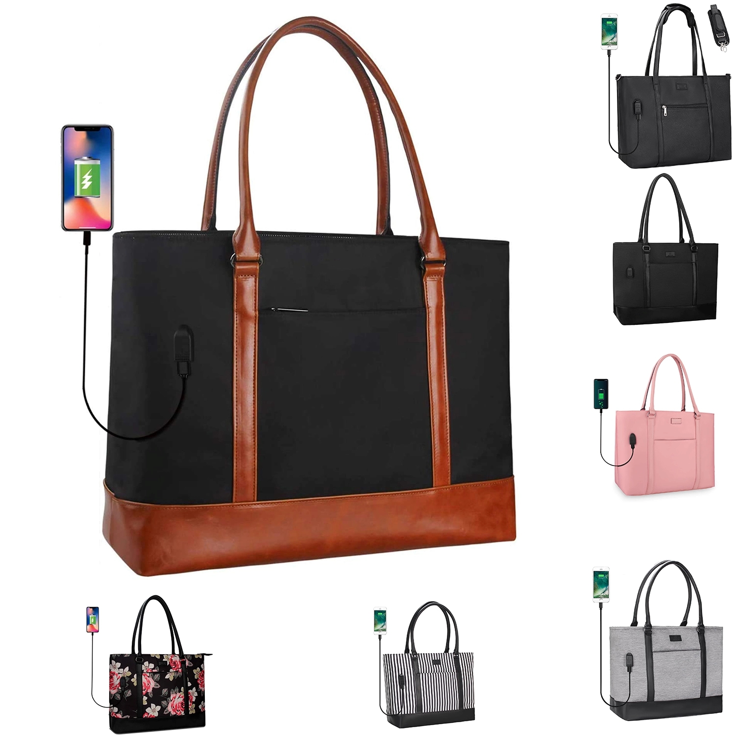 Laptop Tote Bag Usb Teacher 3