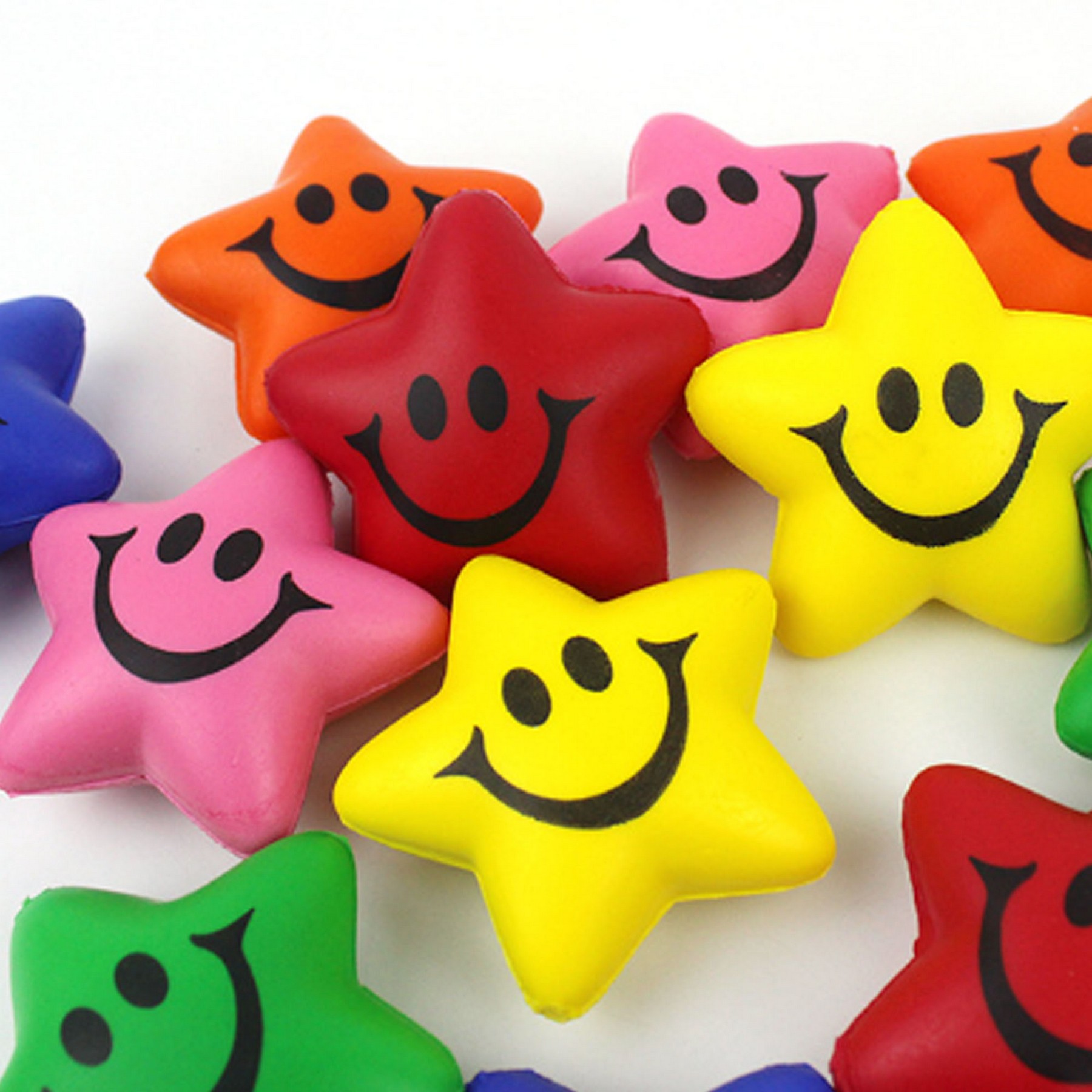 Pu Smiley Face Pentagram Decompressing Ball 6