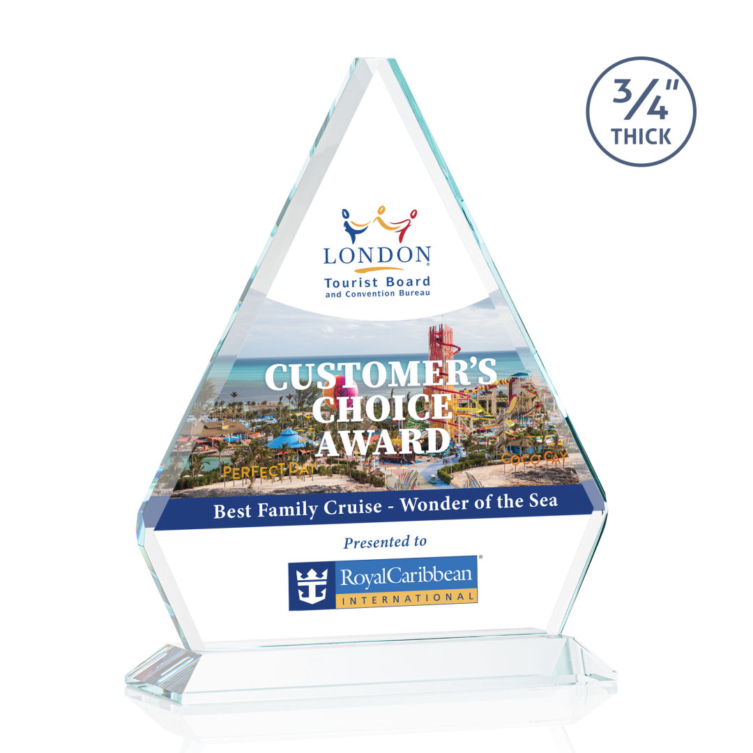 Fyreside VividPrint™ Award - Clear 2