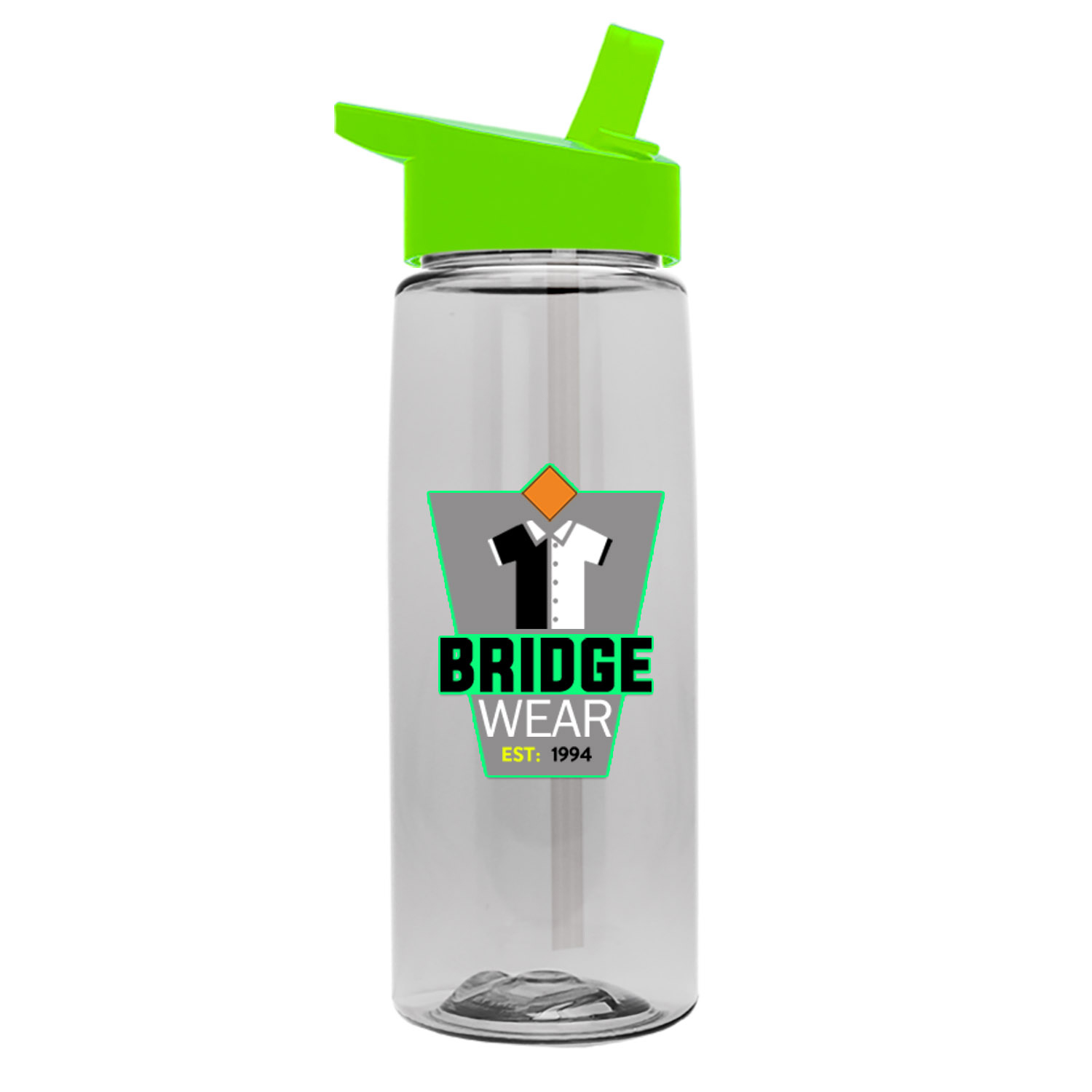 Garyline® Flair Tritan® Bottle with Flip-Straw Lid - 26 oz. 47