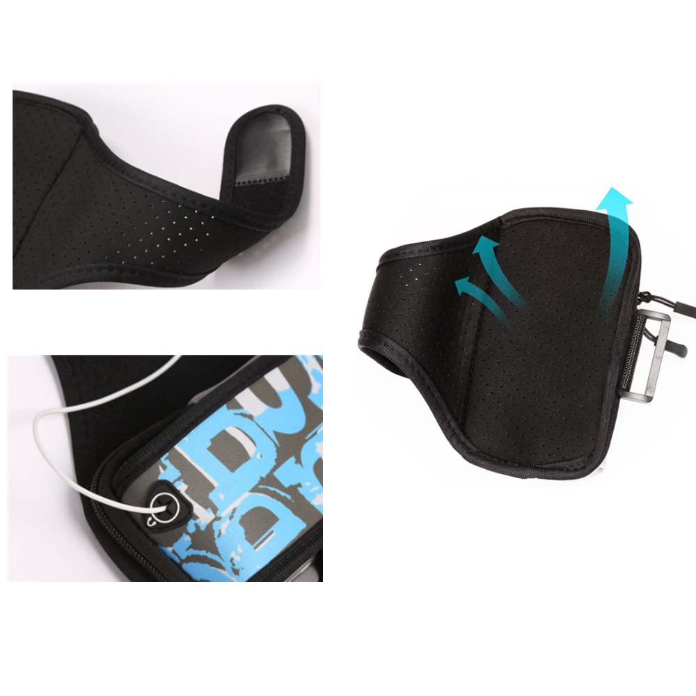 Fitness Armband Phone Case w/Earphone Hole 2