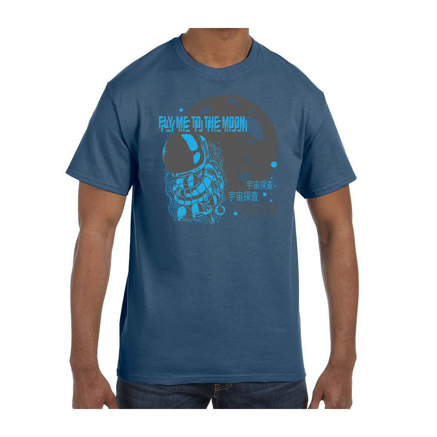 Gildan™ 5.3 oz Cotton Pre-Shrunk T-Shirt (2 Color Imprint) 55