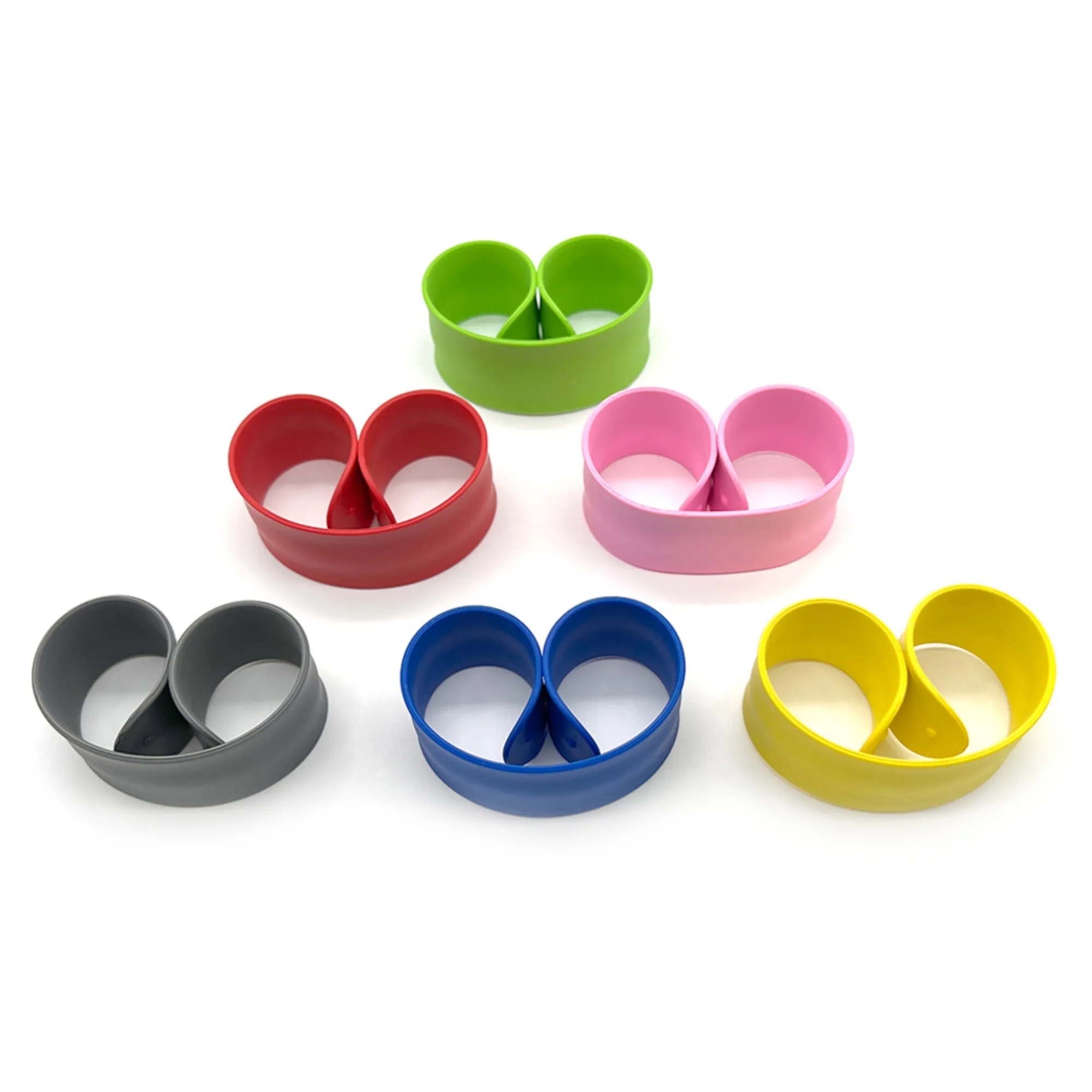 Reusable Silicone Slap Bracelet Wrap Band Wrist Strap 3
