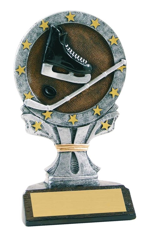 6-1/4" Tall Hockey All Star Award 2