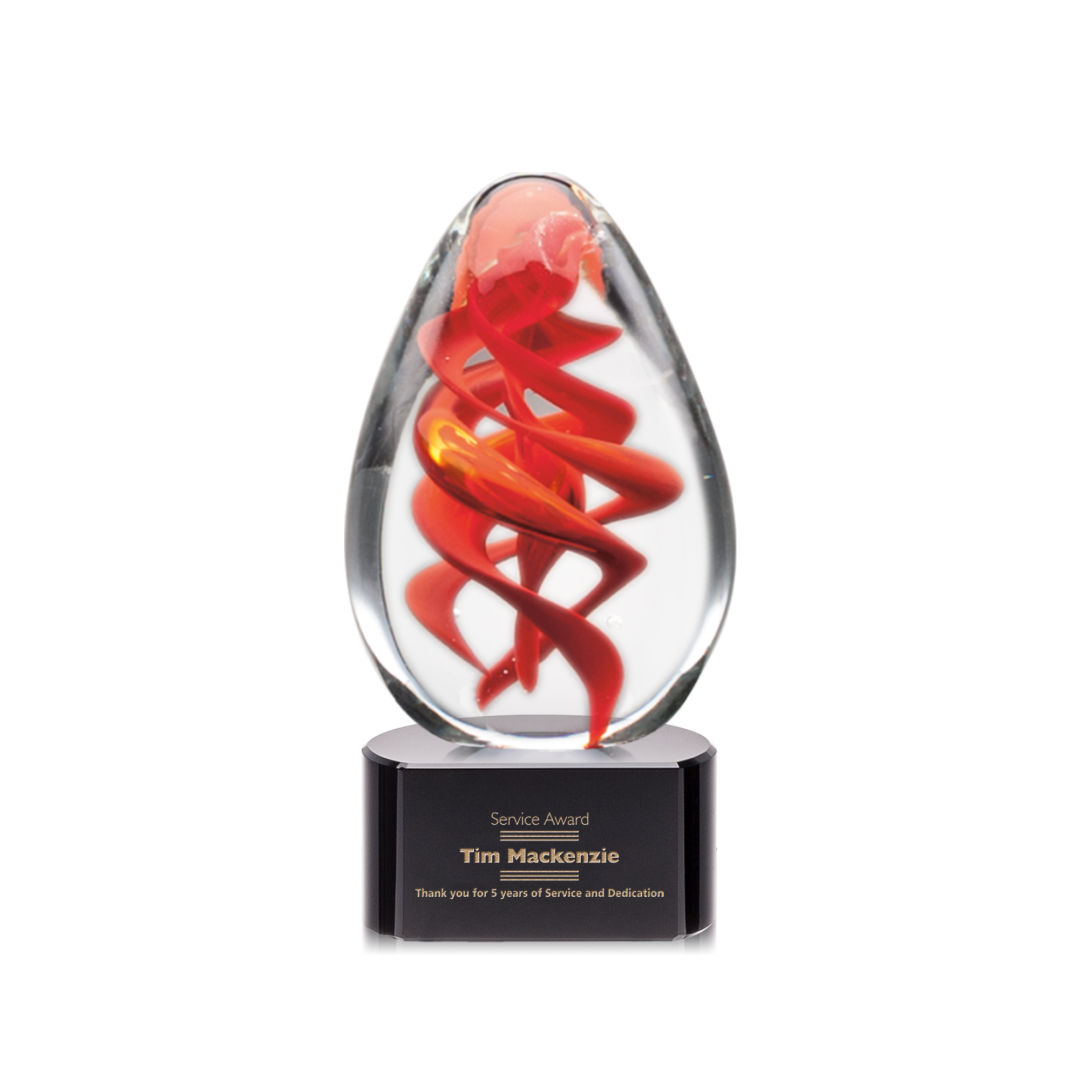 Helix Award on Paragon Base - Black 3