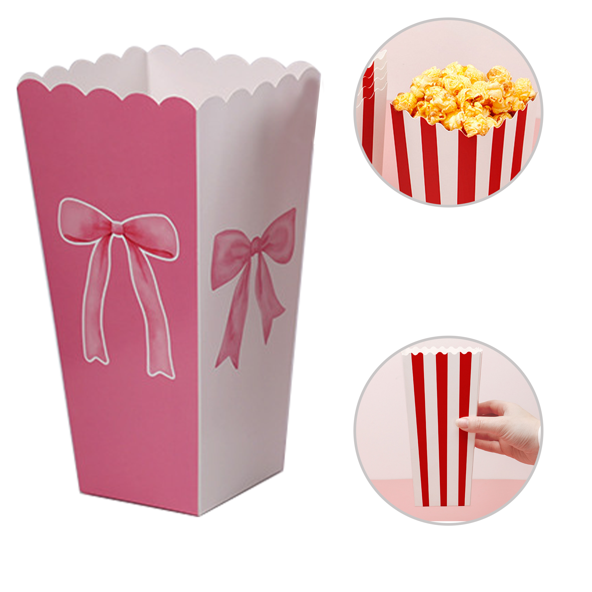 Personalized Full Color Printed Popcorn Container 2
