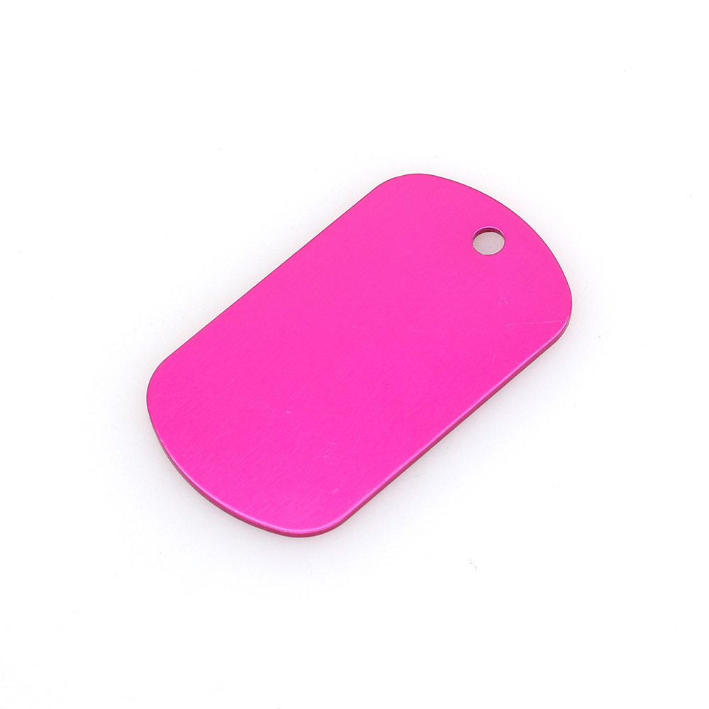 Aluminum Dog Tag W/ Key Chain 3