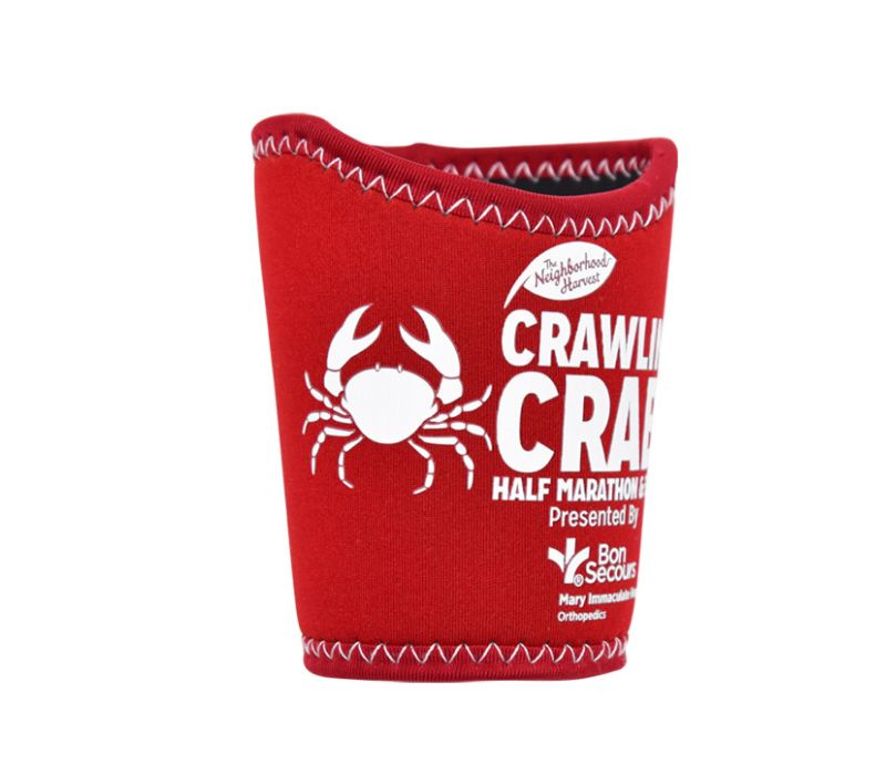 Coffee Cup Neoprene Can Cooler, 12 oz., custom koozie with logo imprint 5