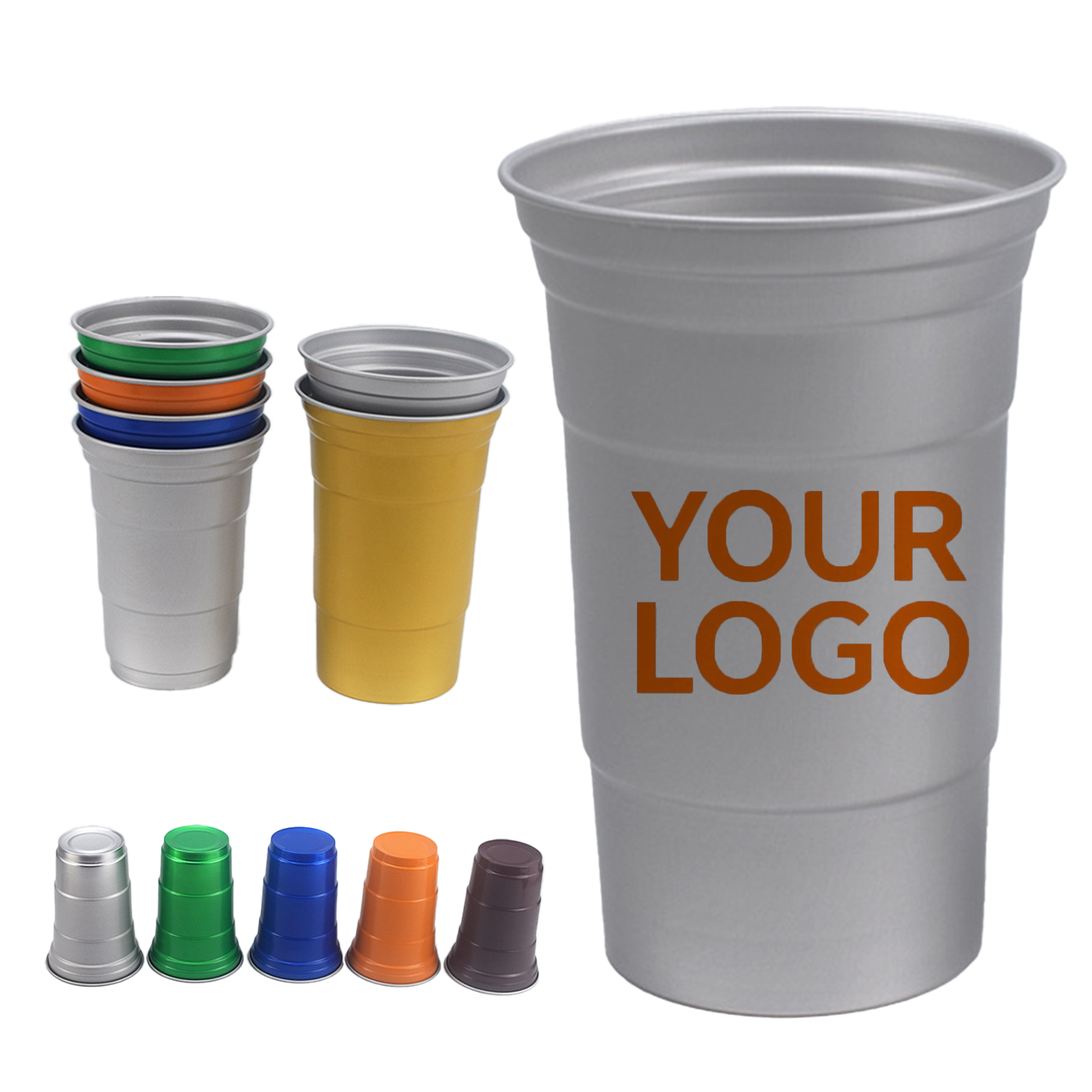 15oz Disposable Aluminum Foil Cup 1