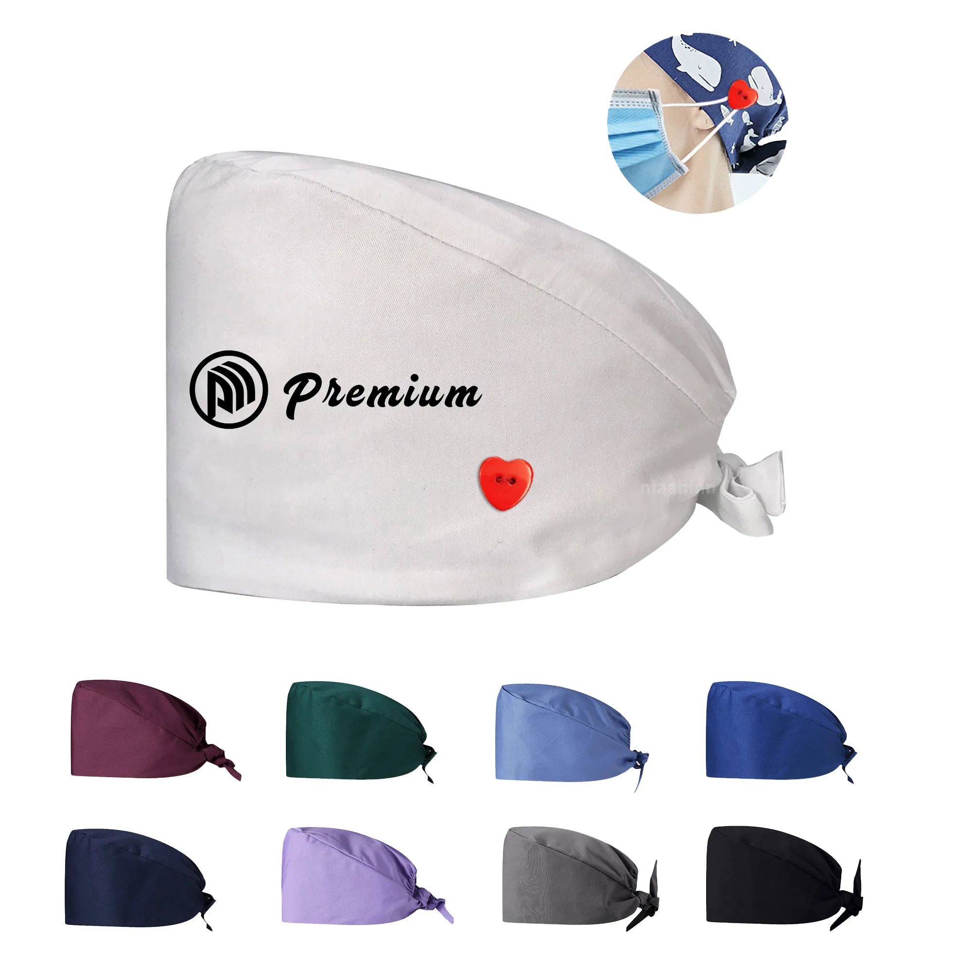 Dustproof Nurse Cap 2