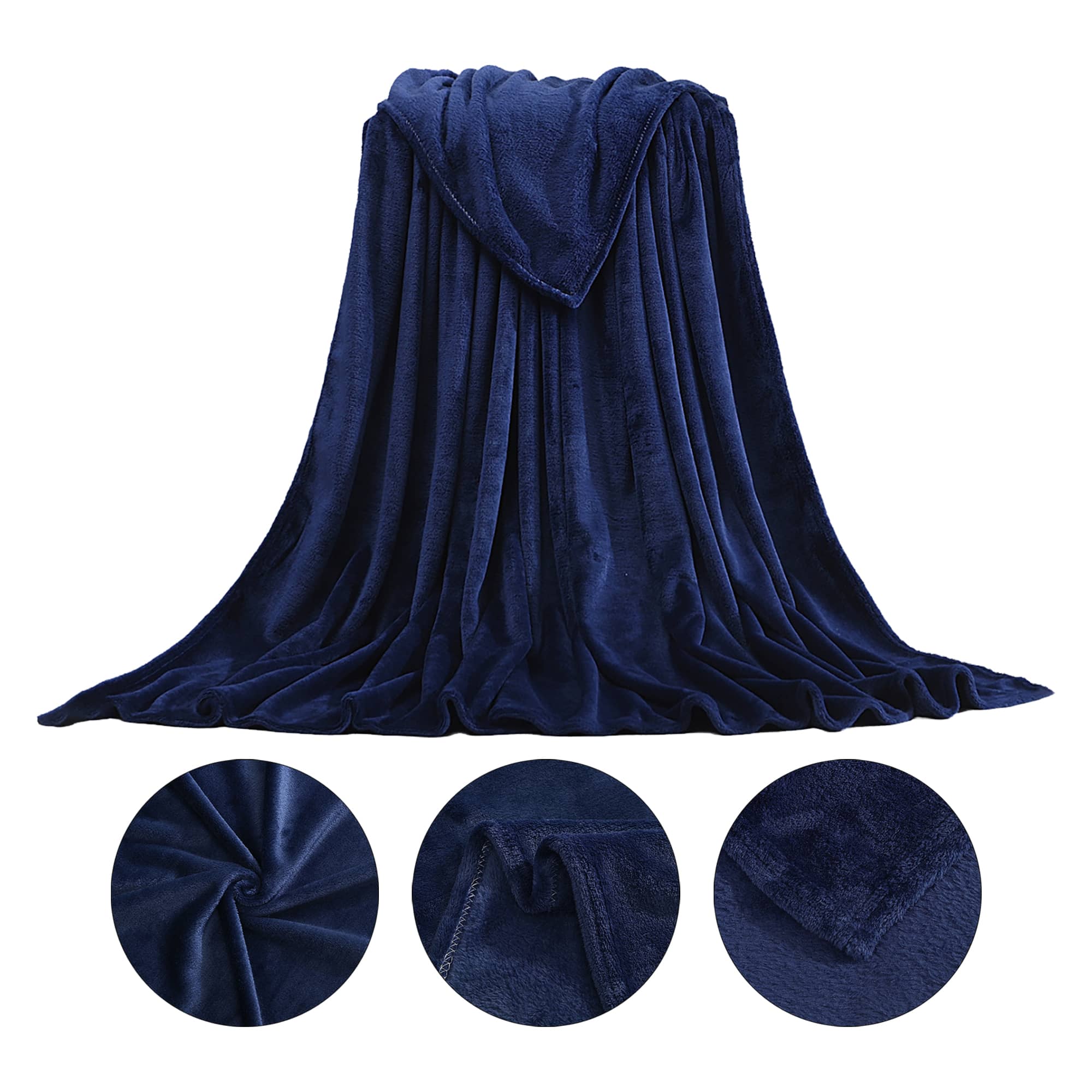 Elegant Soft Throw Blanket Mul Sizes Avail 2