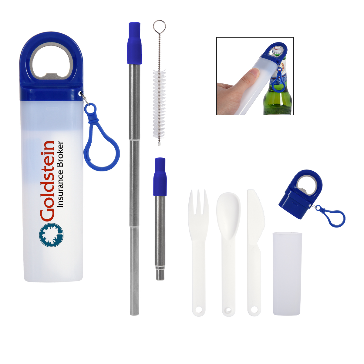 SIP AND SNACK REUSABLE KIT 8