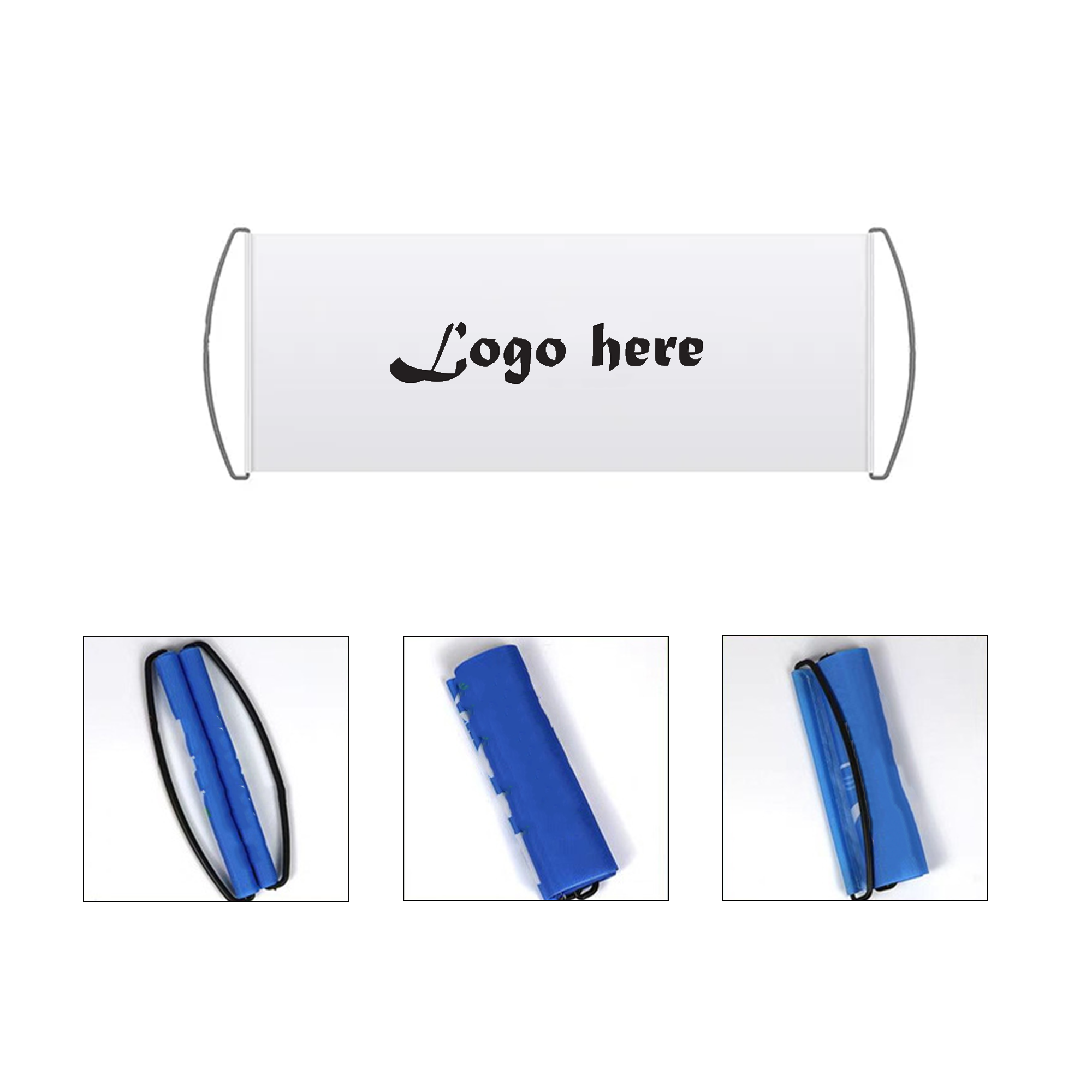 Hand Held Advertising Banner 1