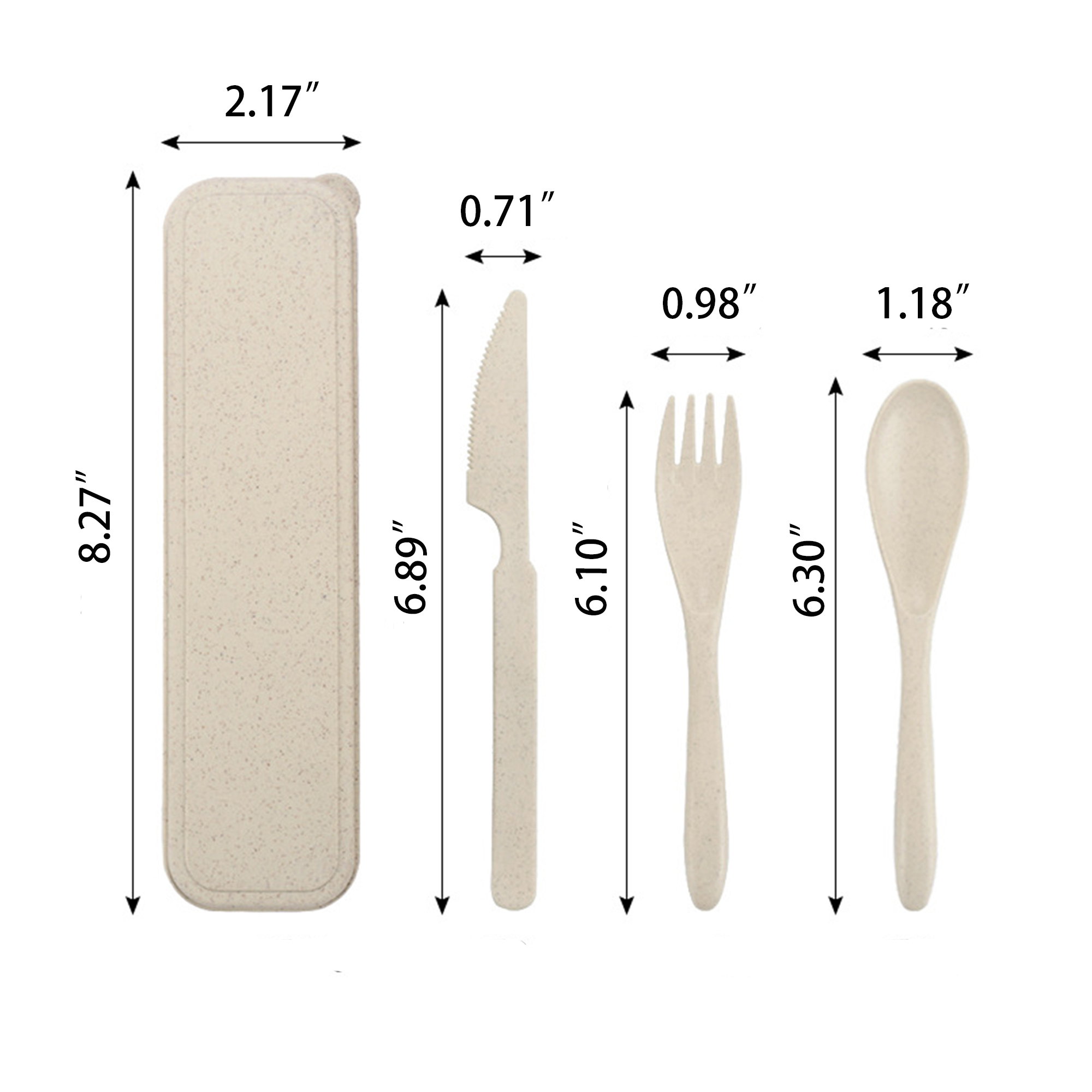 MOQ:10pcs Portable Cutlery Kit 1