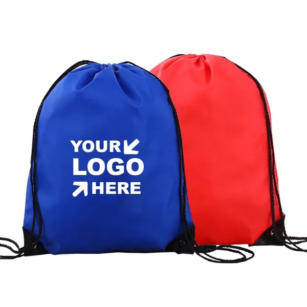 210D Recycled PET Drawstring Backpack 7