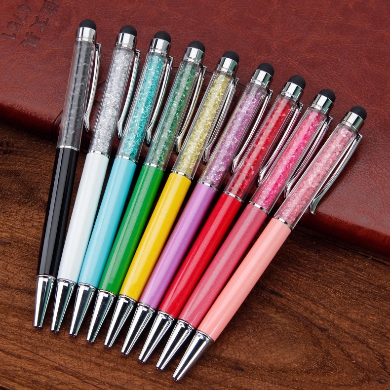 Crystal Stylus Retractable Ballpoint Pen 7