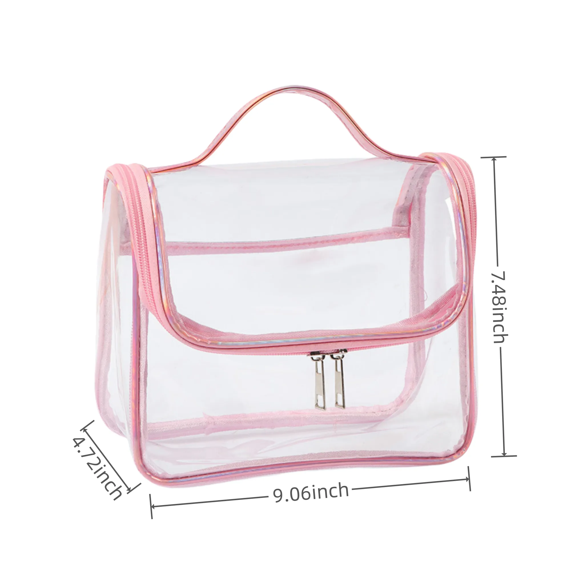 PVC Transparent Portable Cosmetic Bag 2