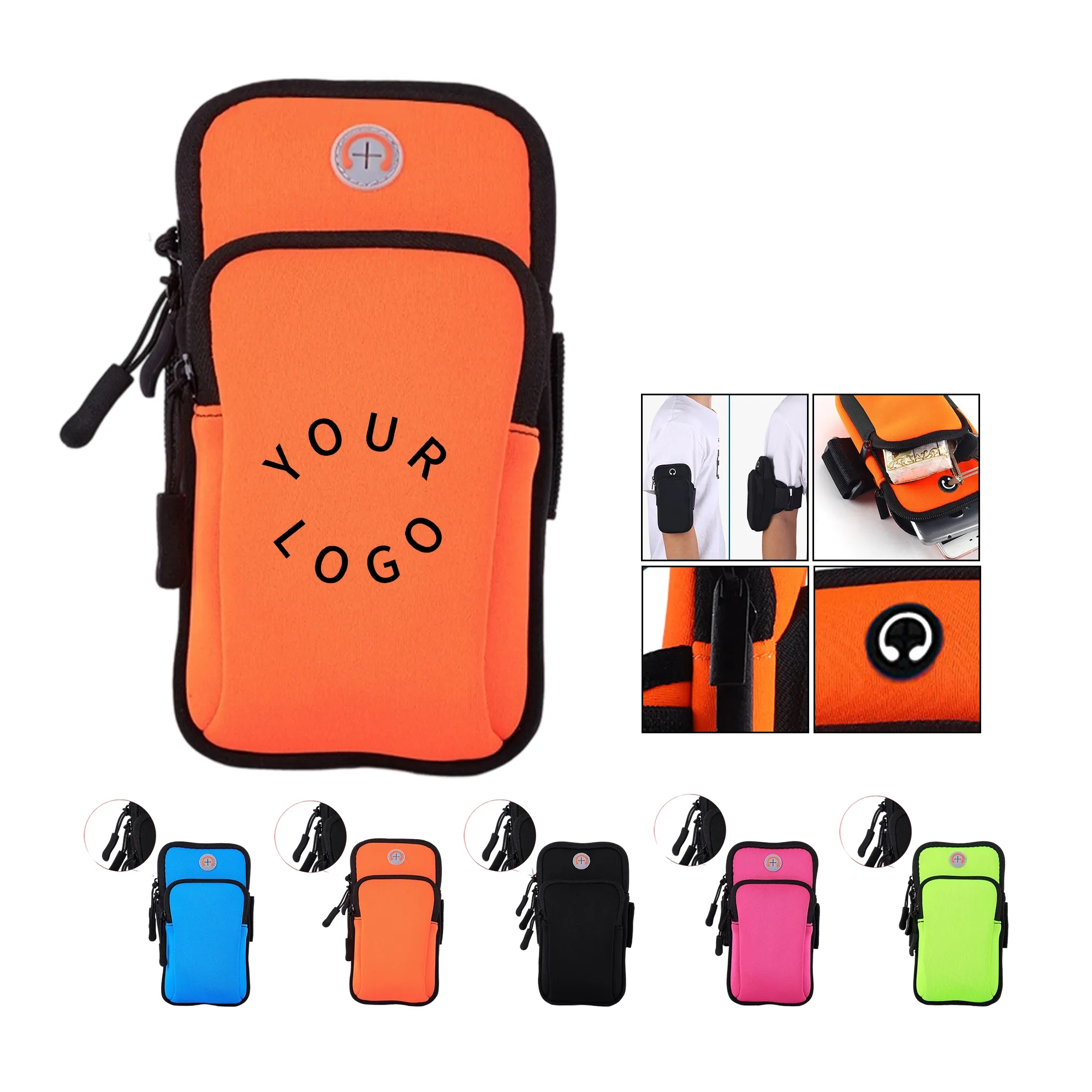Arm Cell Phone Bag Key Pocket 5