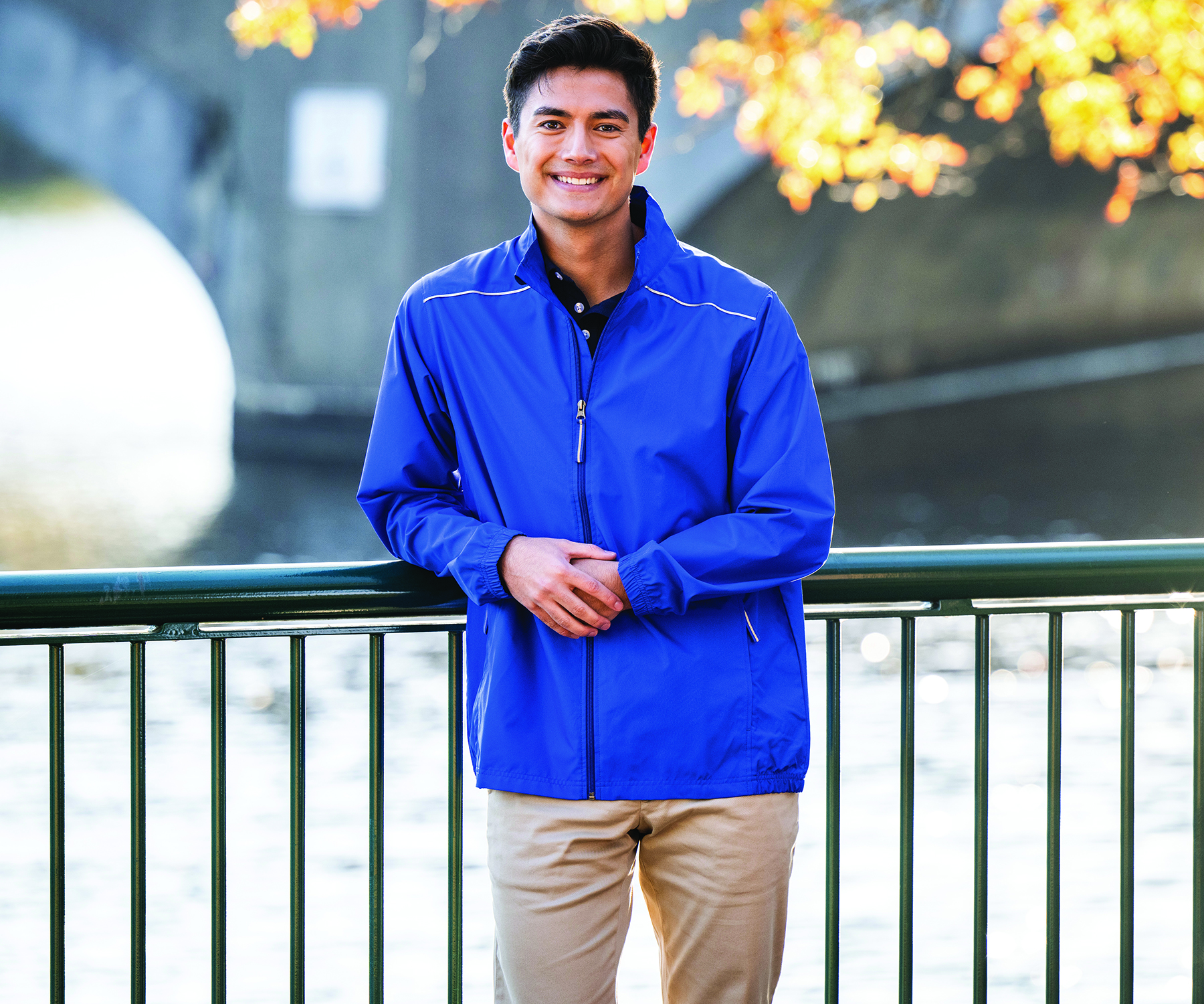 Men's Skyline Pack-N-Go® Full Zip Reflective Jacket 66