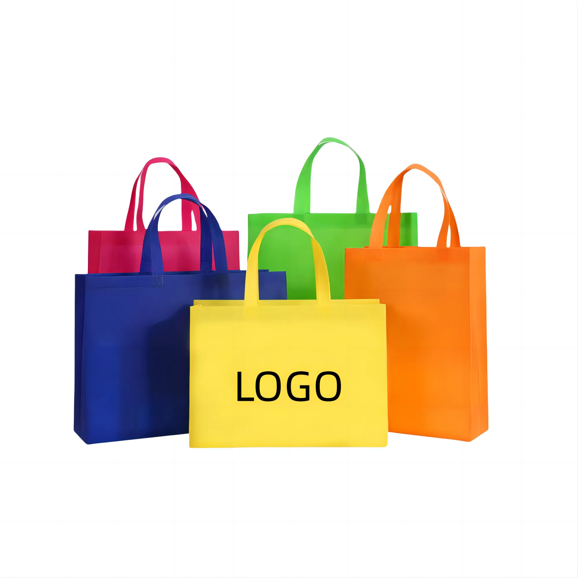 17" x 13 3/4" x 4 3/4" Non-Woven Tote Bag 1