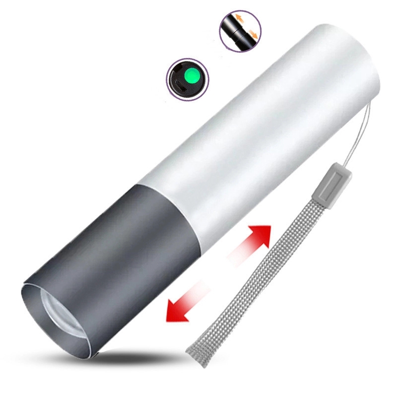 Pocket Mini LED Aluminum Flashlight 3