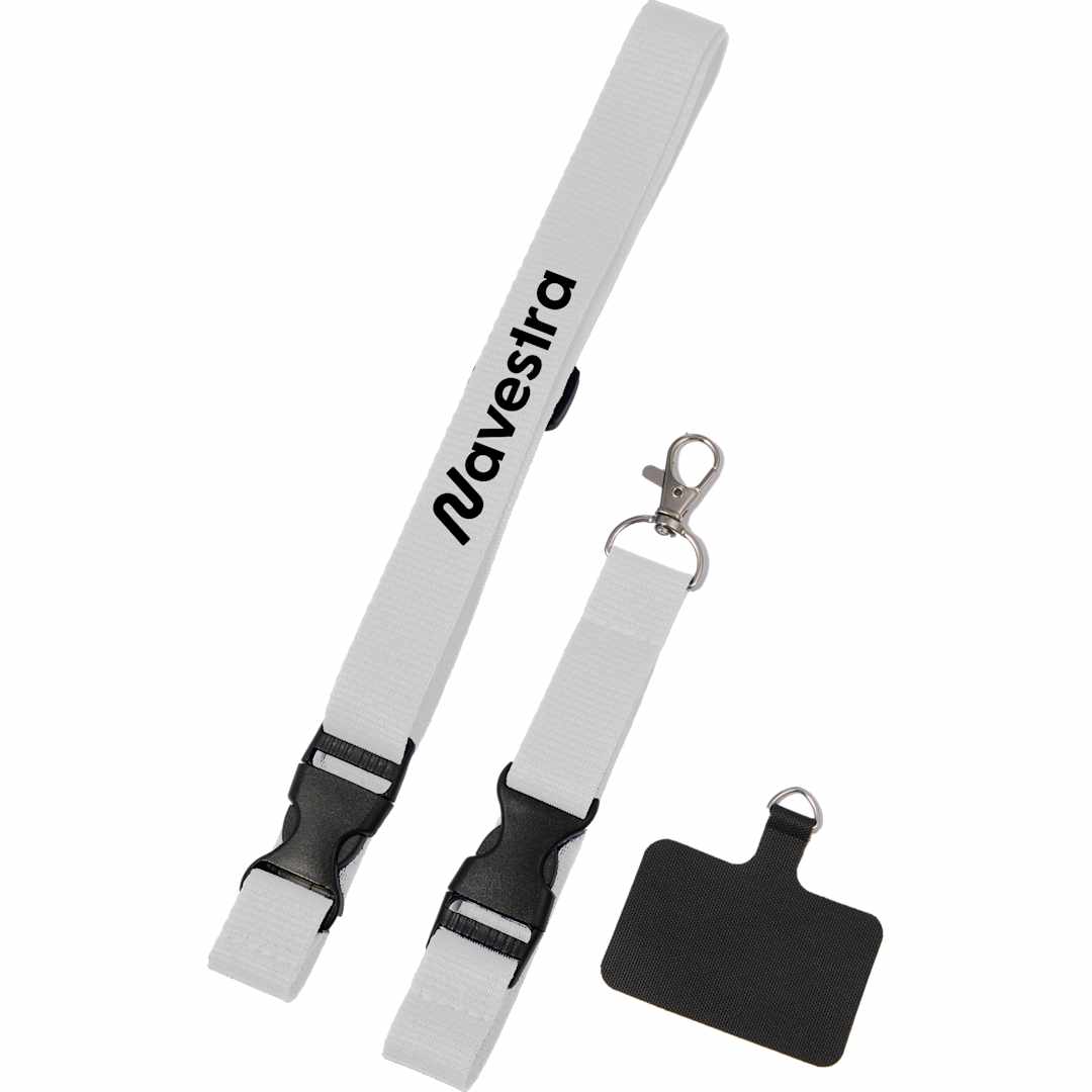 Adjustable Recycled Phone Lanyard 81