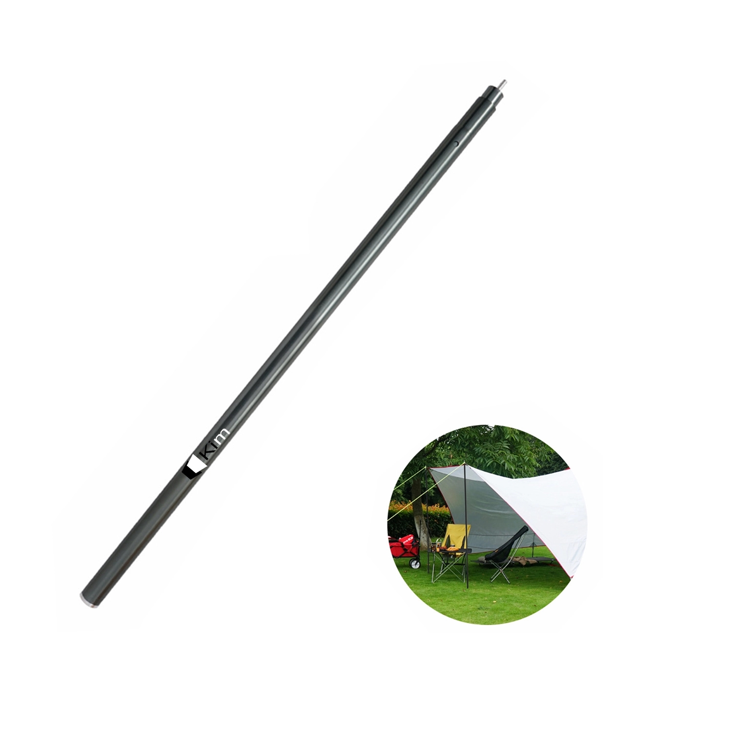 Camping Large Canopy Portable Telescopic Tent Pole 2