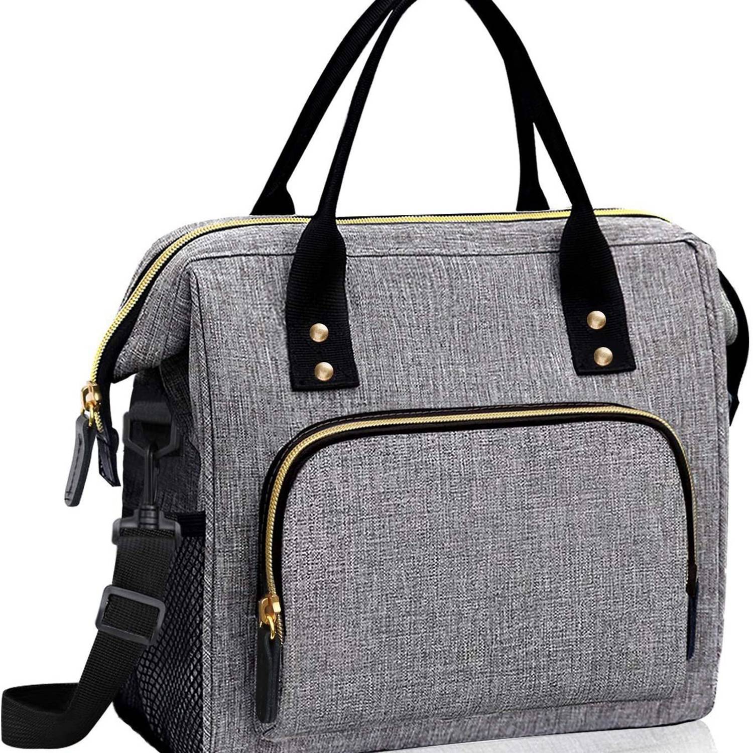 12 Can Insulated Oxford Cooler Lunch Tote Bag 5
