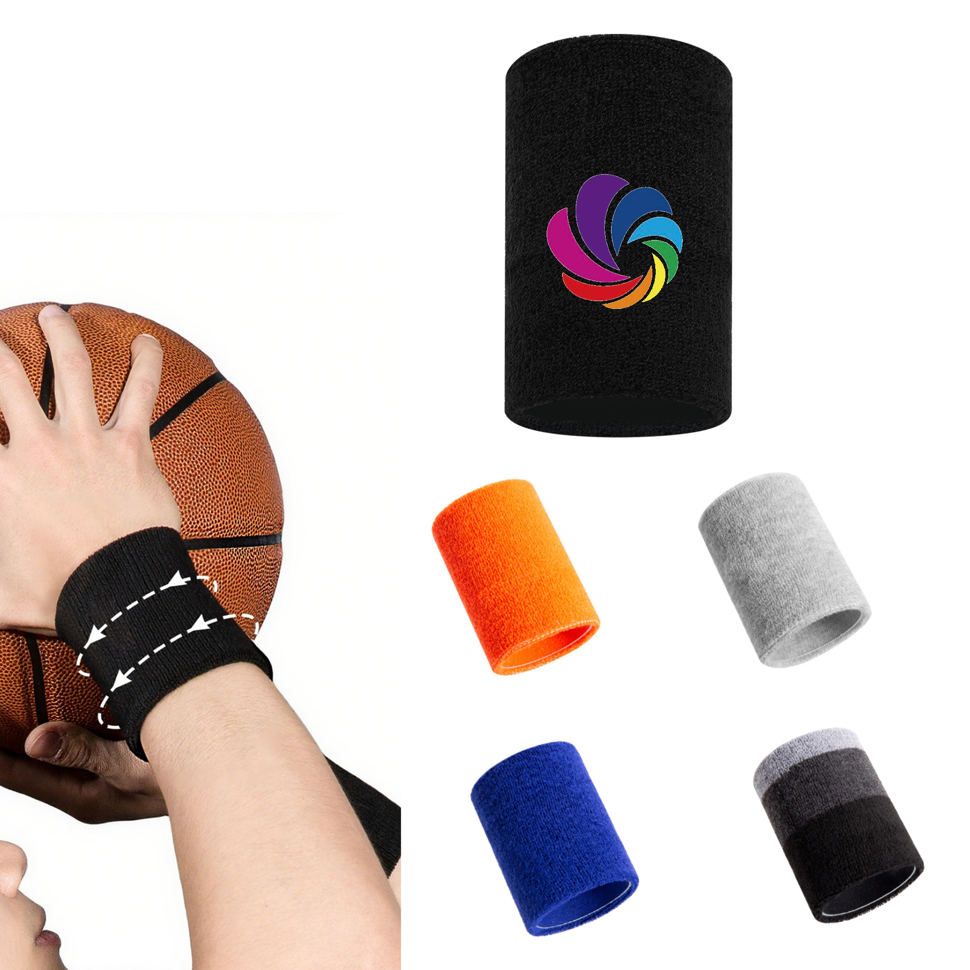 Full Color Outdoor Sports Wristbands MOQ 50 2