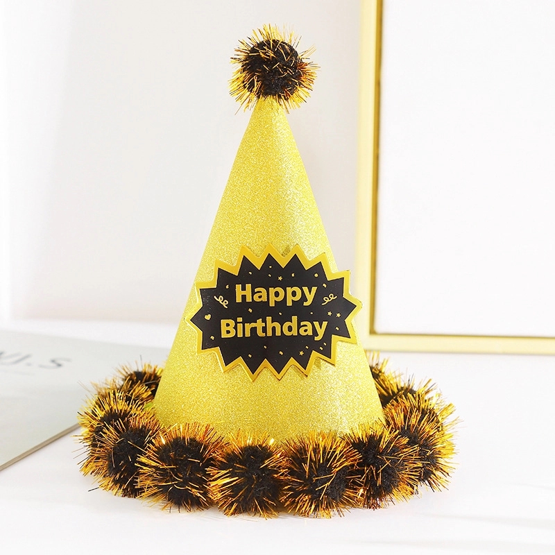 Birthday Party Kids Game Hat & Cake Celebration Decoration 1