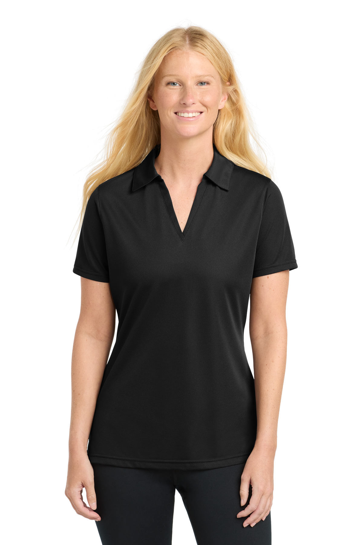 Sport-Tek Women's PosiCharge Active Textured Polo. LST690 17