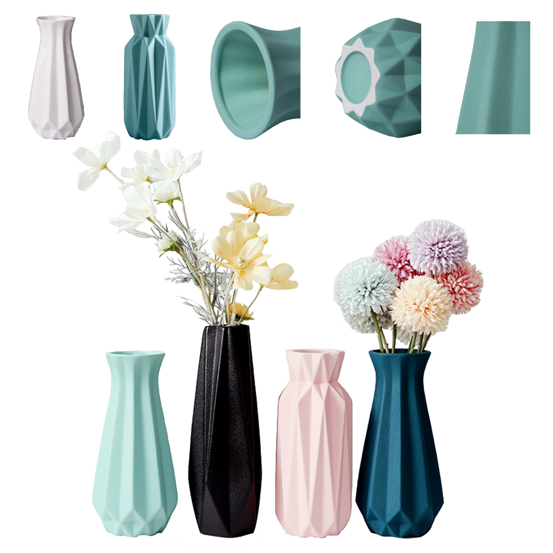 Ceramic Fluted Vase 1