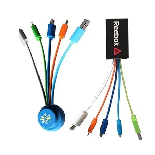 Custom Moulded 3-N-1 Charge Cable 7