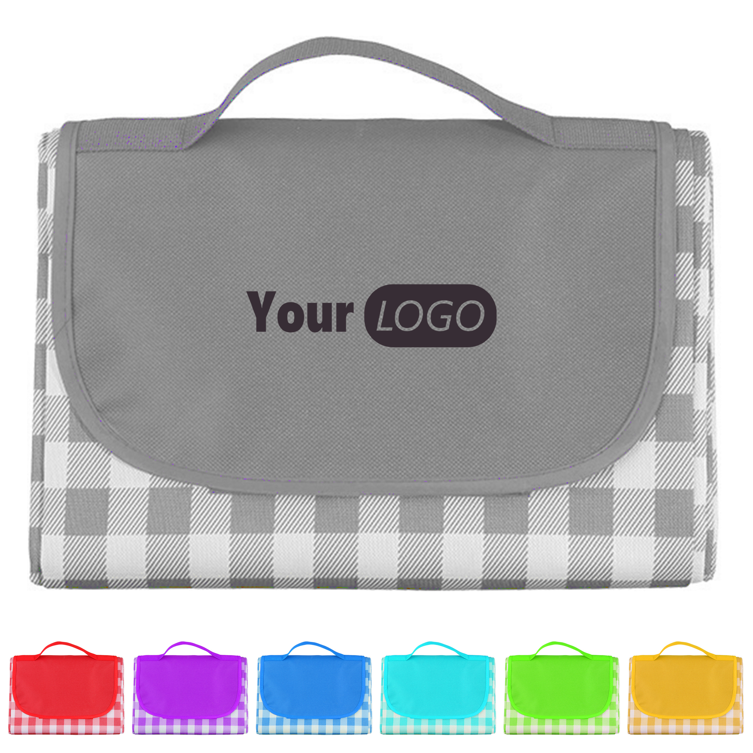 600D Polyester Durable Color Picnic Blankets For Fun And Convenience (Moq 20) 2