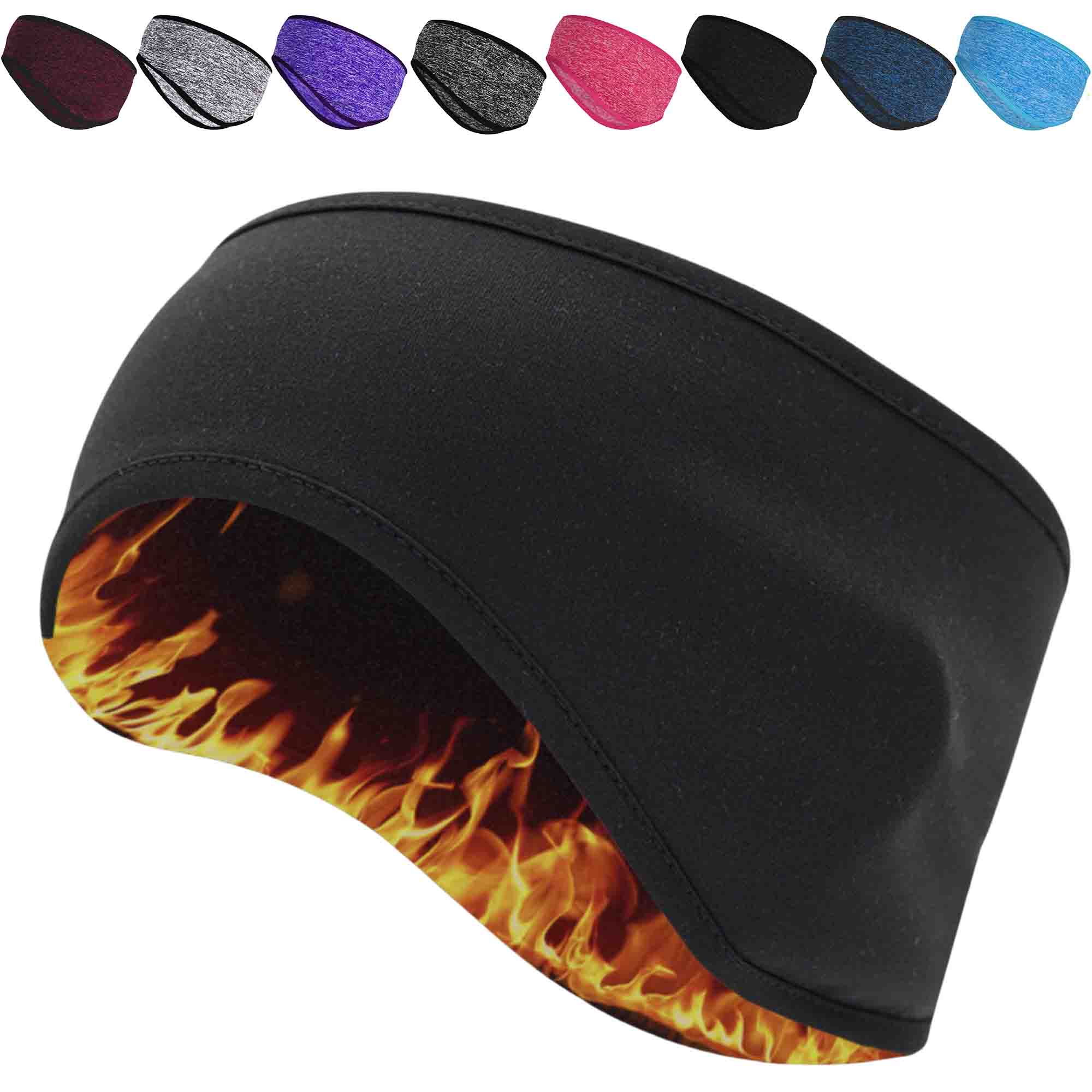Winter Warmer Stretch Fleece Earmuffs Headband 2