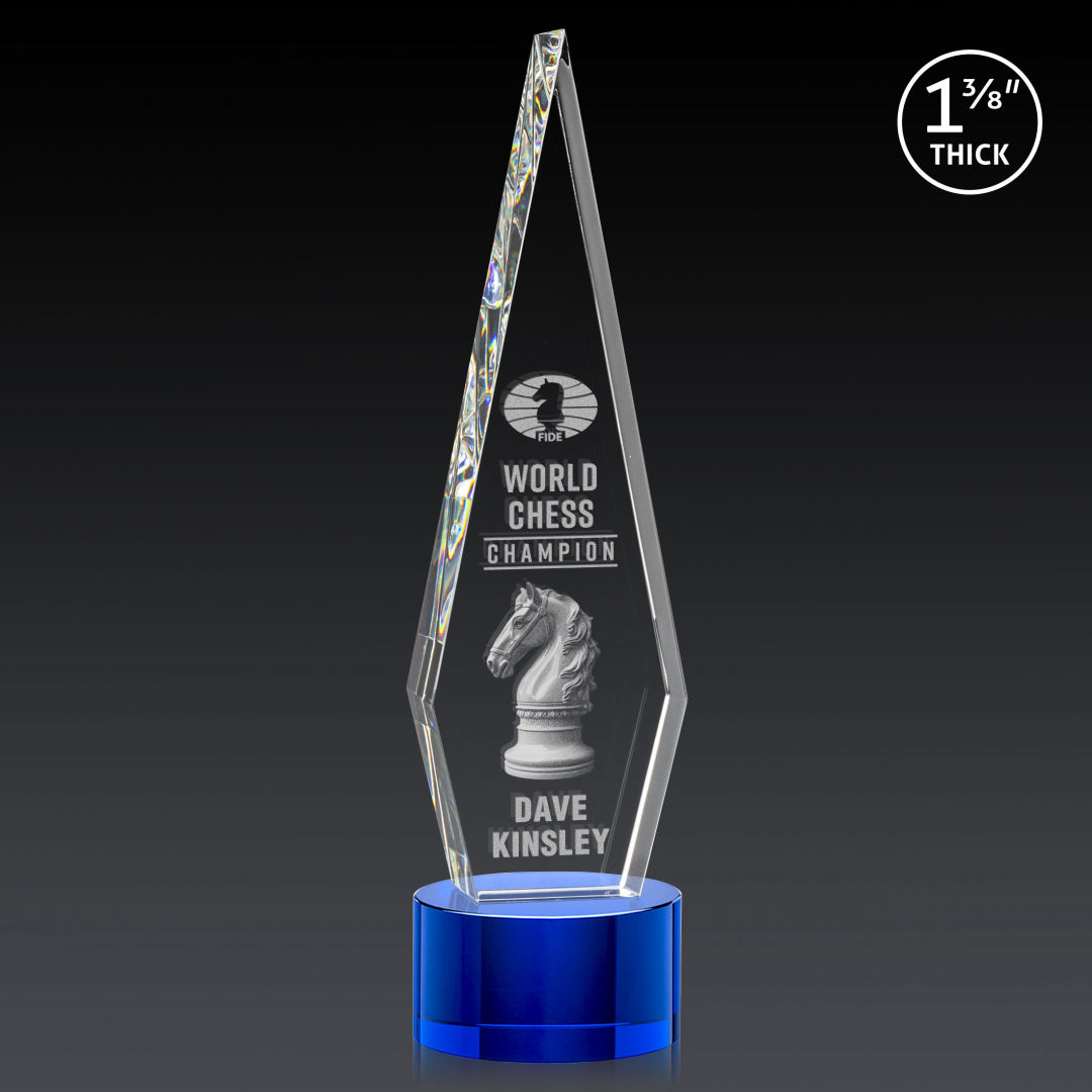 Springfield 3D Award on Marvel Base - Blue 4