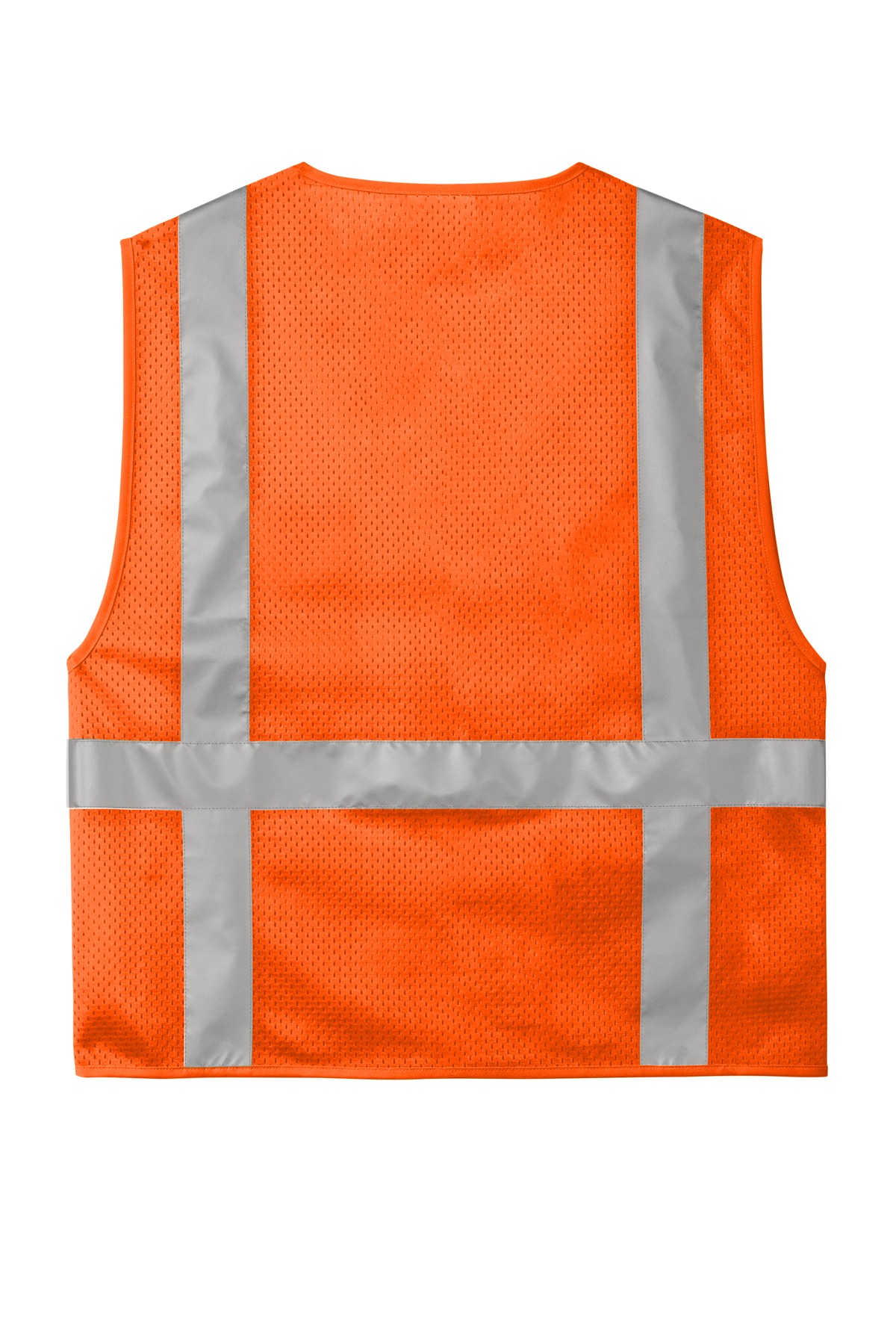 CornerStone ANSI 107 Class 2 Mesh Six-Pocket Zippered Vest. CSV104 10