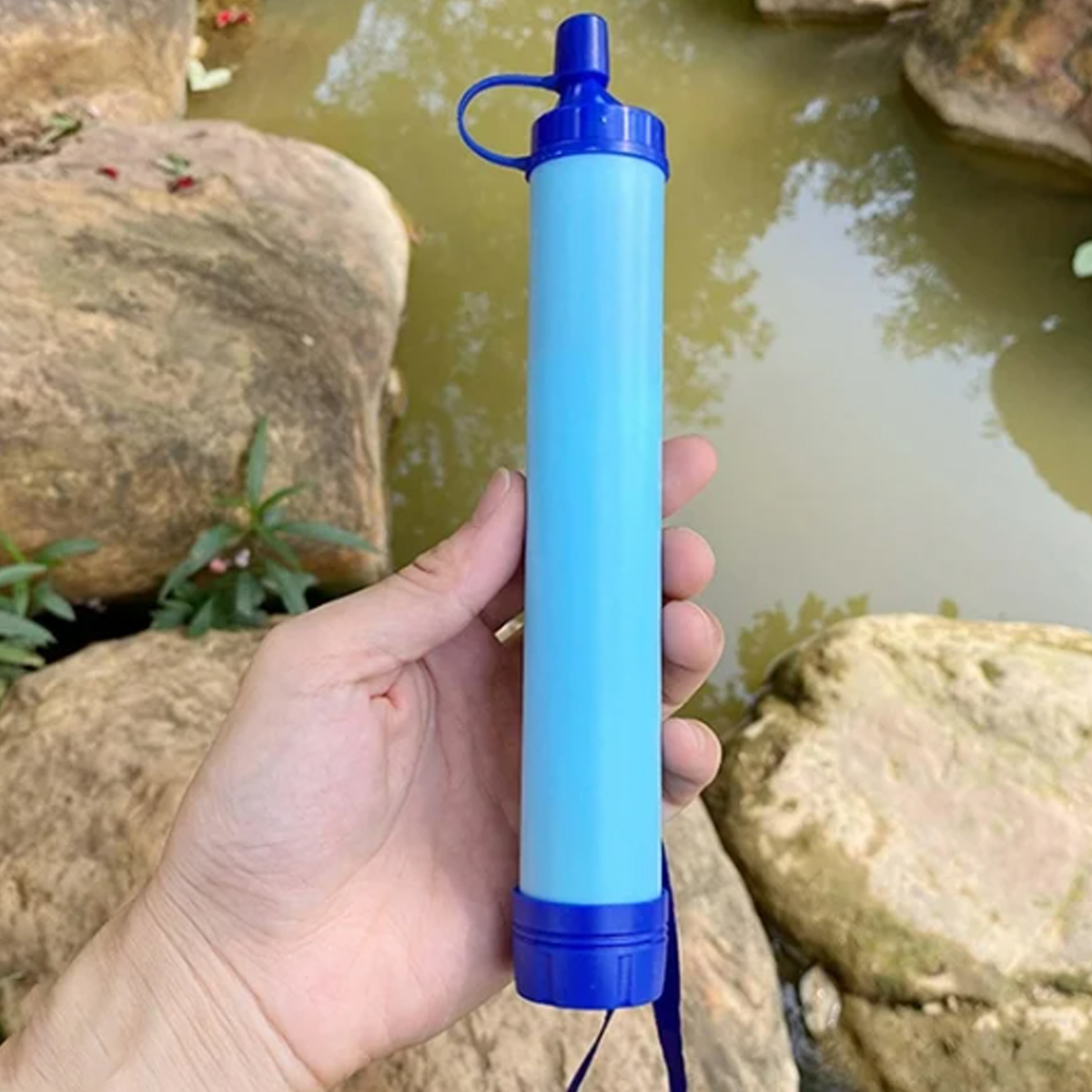 Portable Water Filter Straw Outdoor Survival Emergency Use 4