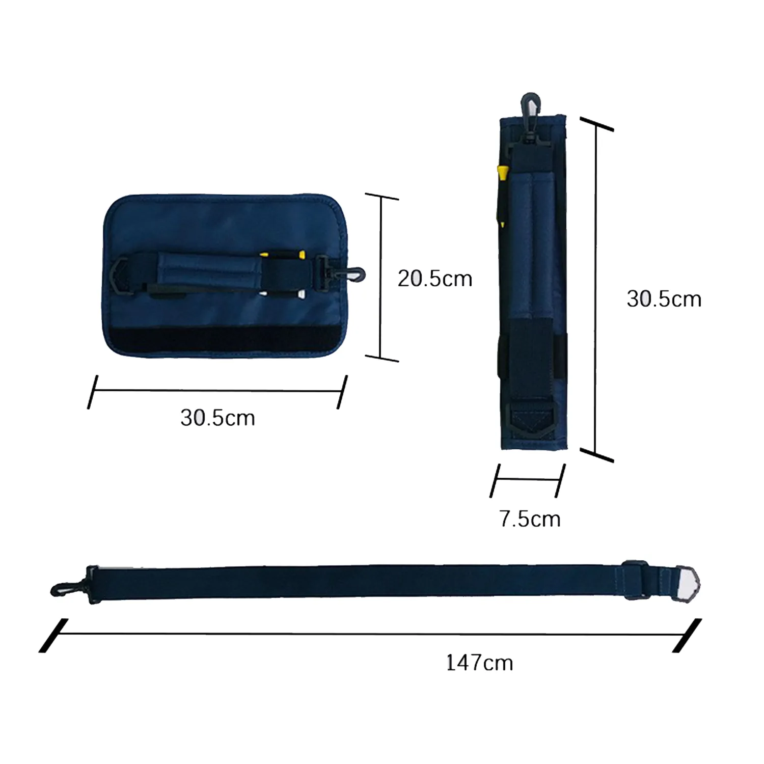Pitch and Putt Lightweight Stand/Carry Golf Bag Club Covers 3
