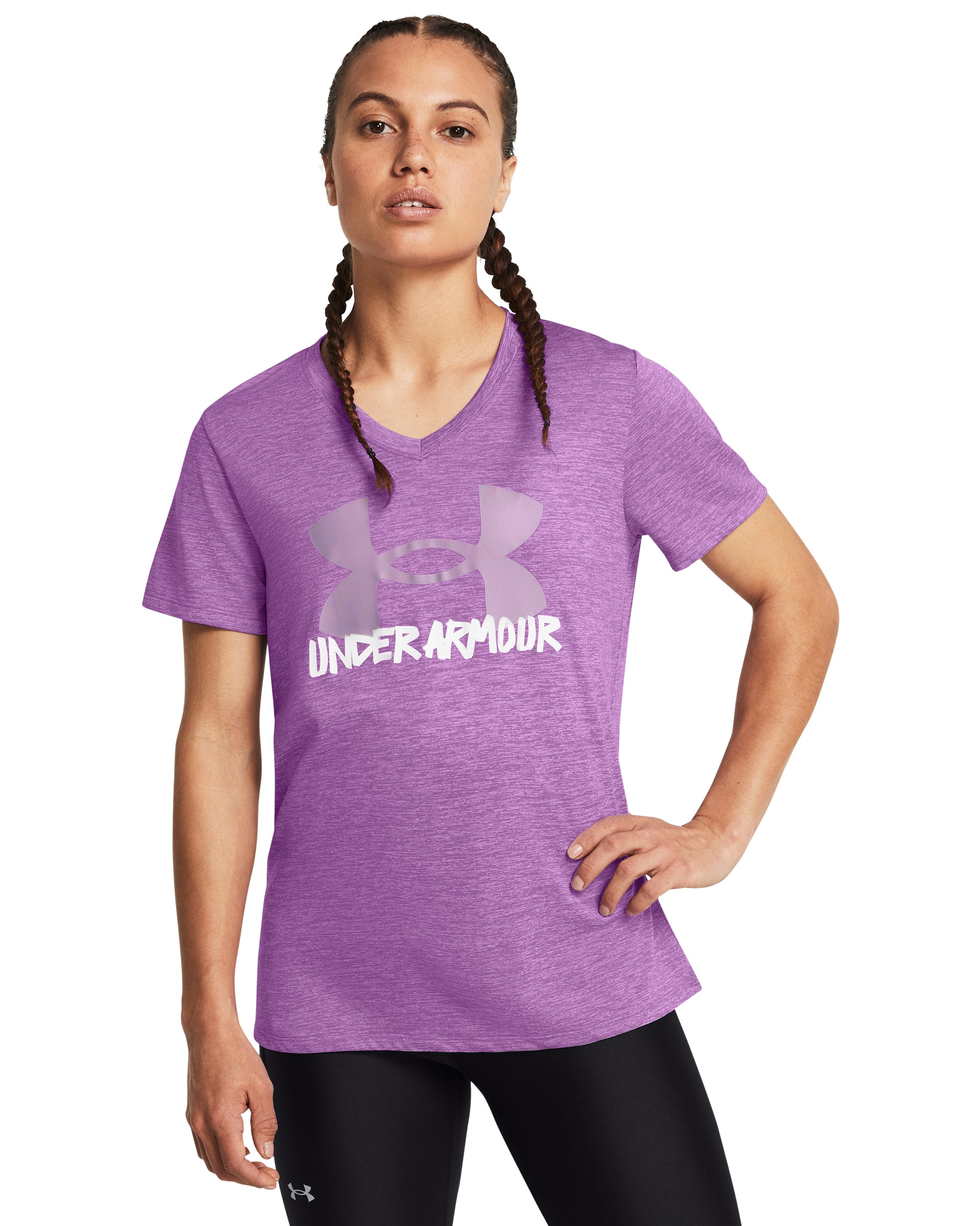 UA Tech Twist Marker Women's Short Sleeve 2
