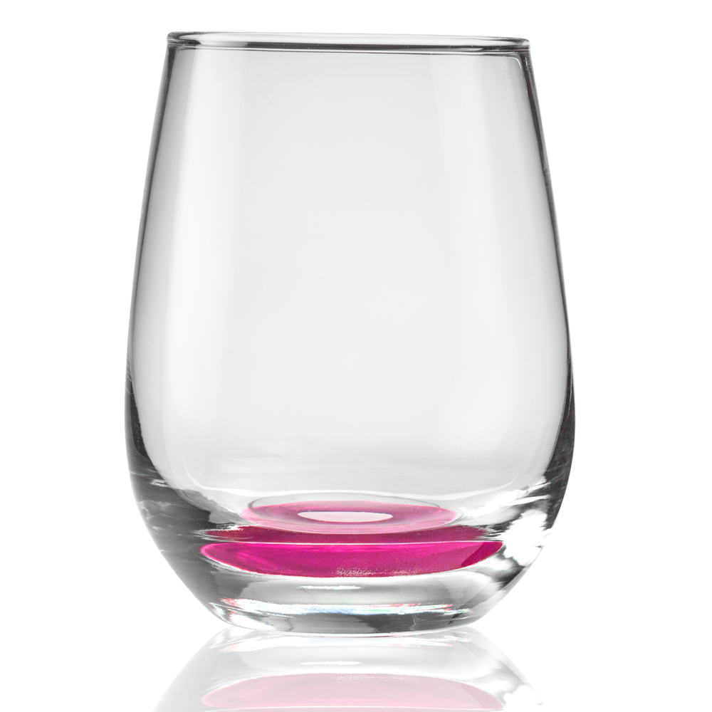 15.25 oz. Libbey Stemless White Wine Glasses 17